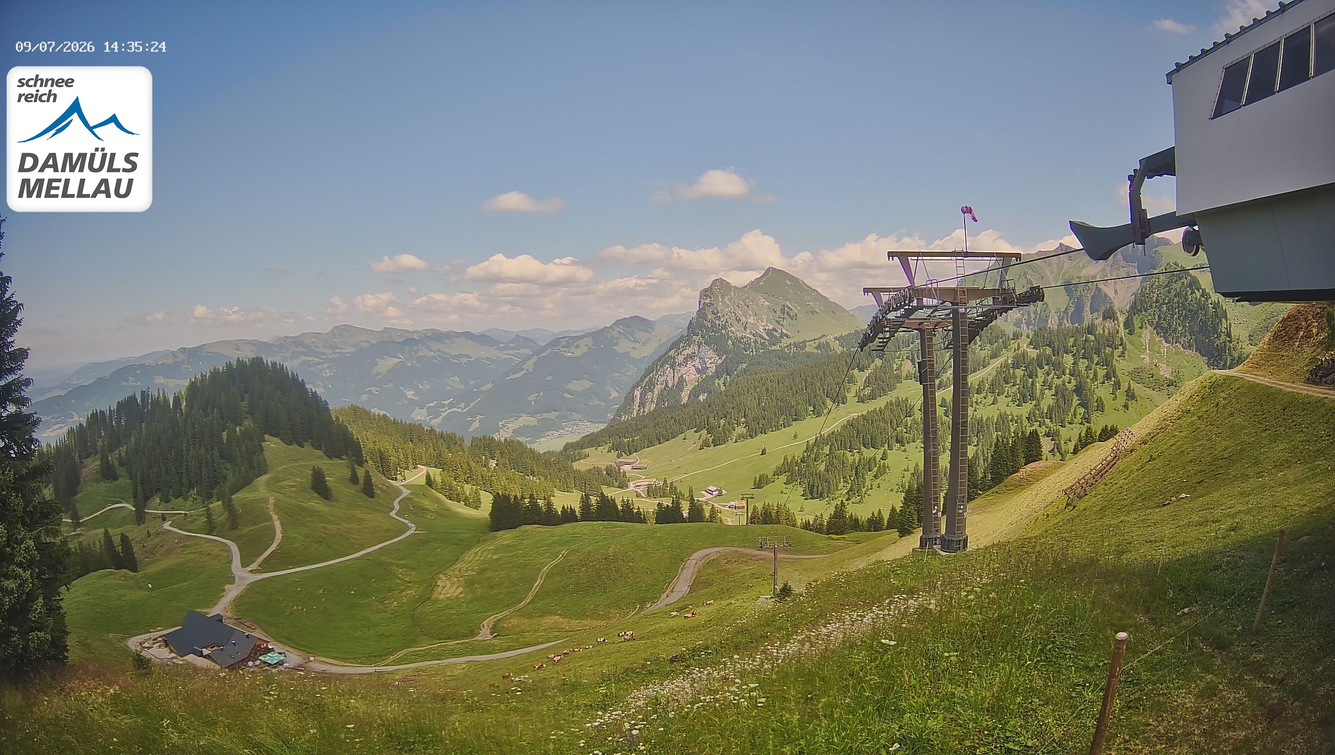 Archiv Foto Webcam Mellau im Bregenzerwald