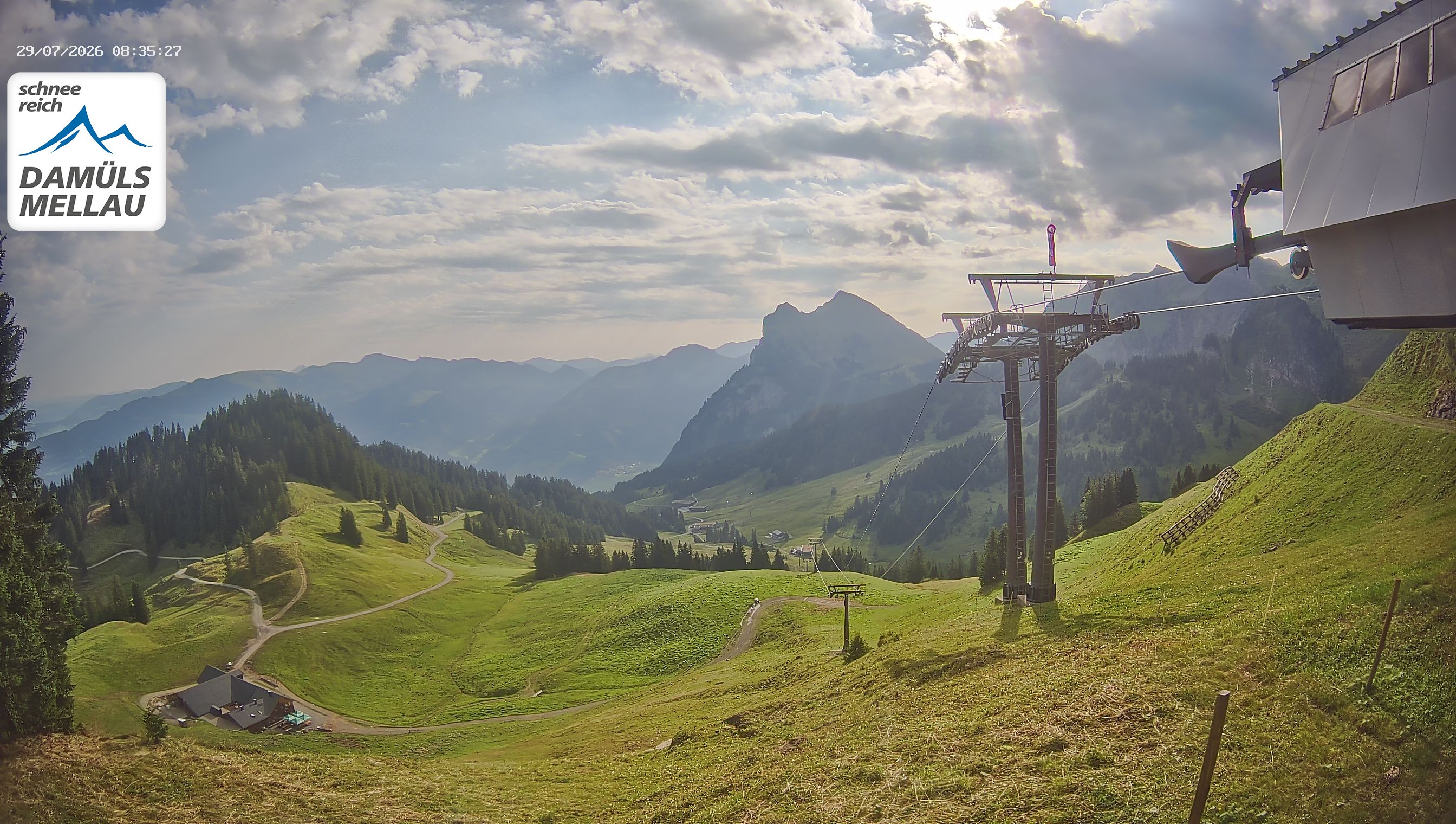 Archived image Webcam Mellau in the Bregenz Forest