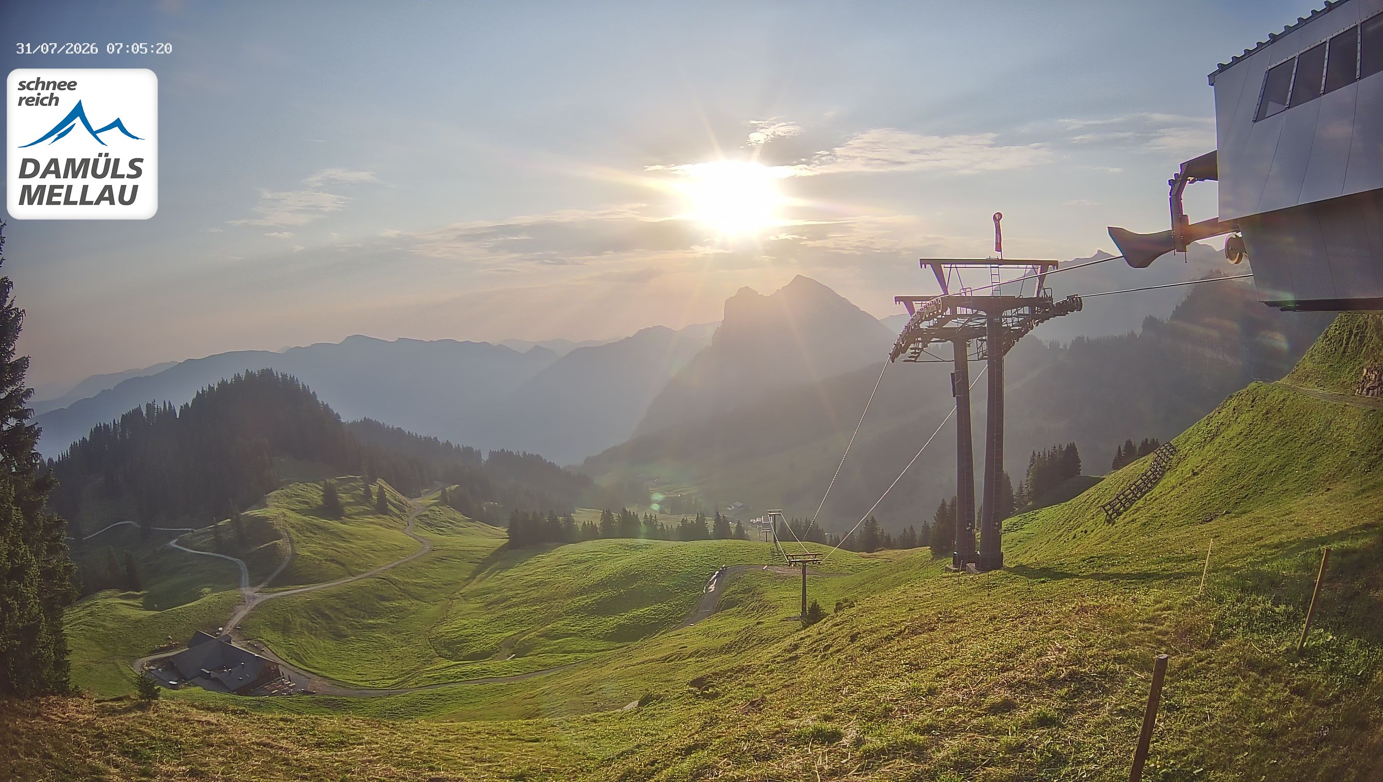 Archiv Foto Webcam Mellau im Bregenzerwald