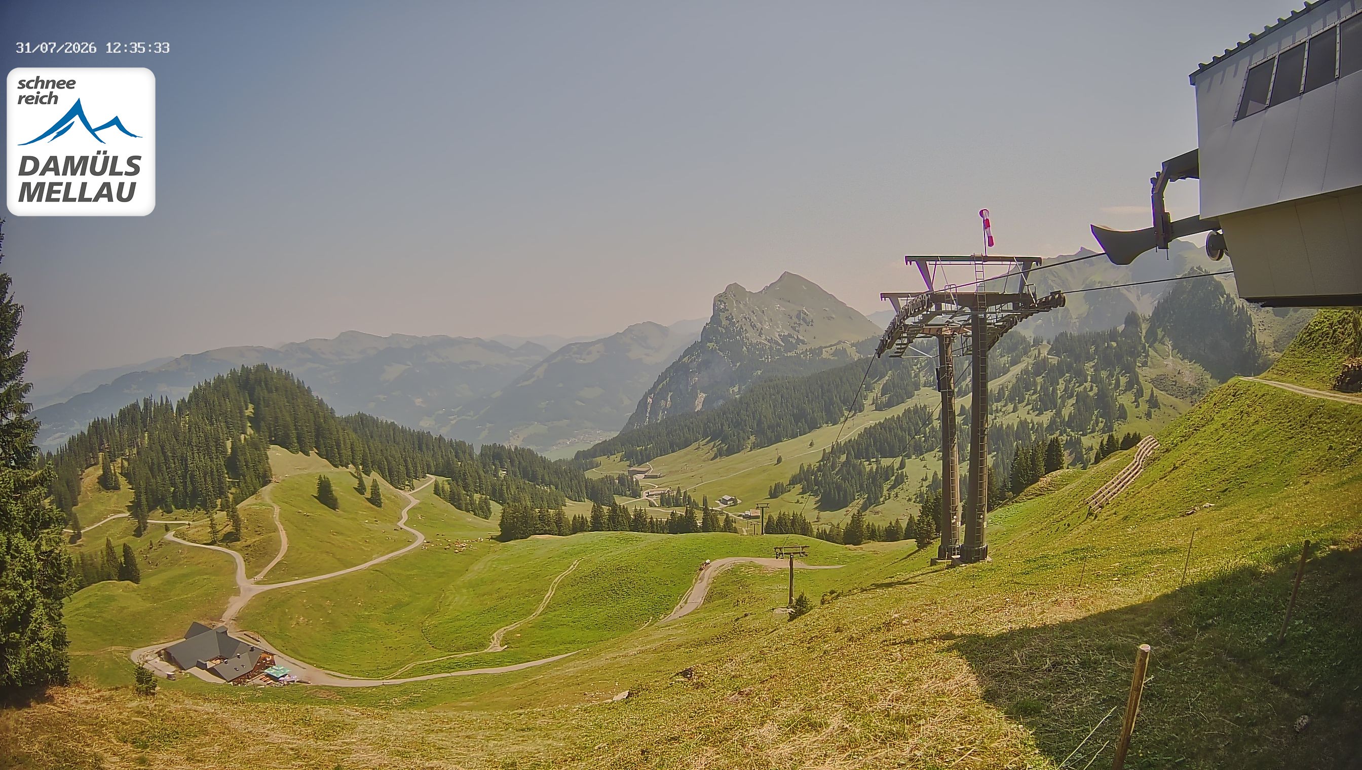 Archiv Foto Webcam Mellau im Bregenzerwald