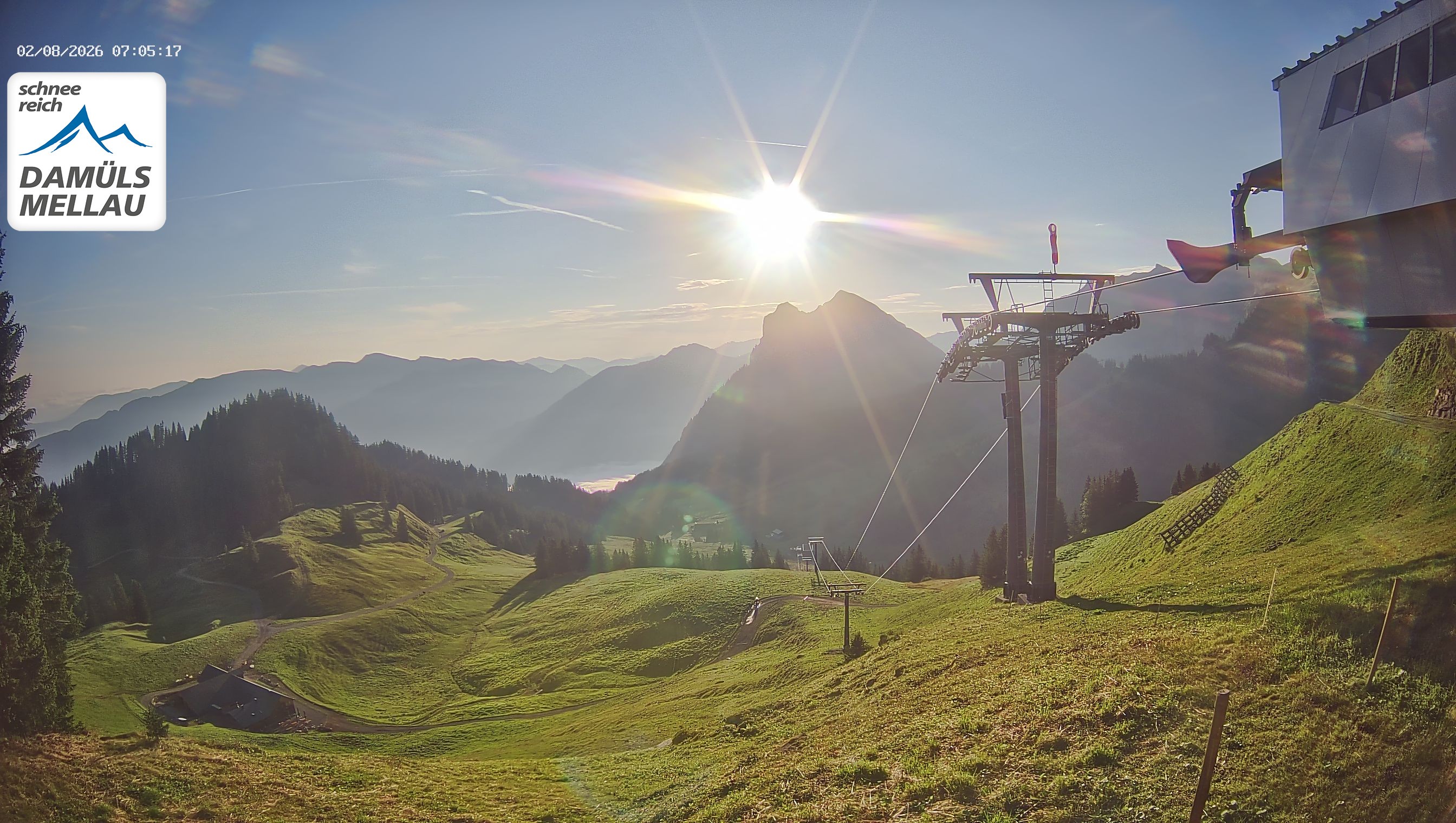 Archiv Foto Webcam Mellau im Bregenzerwald