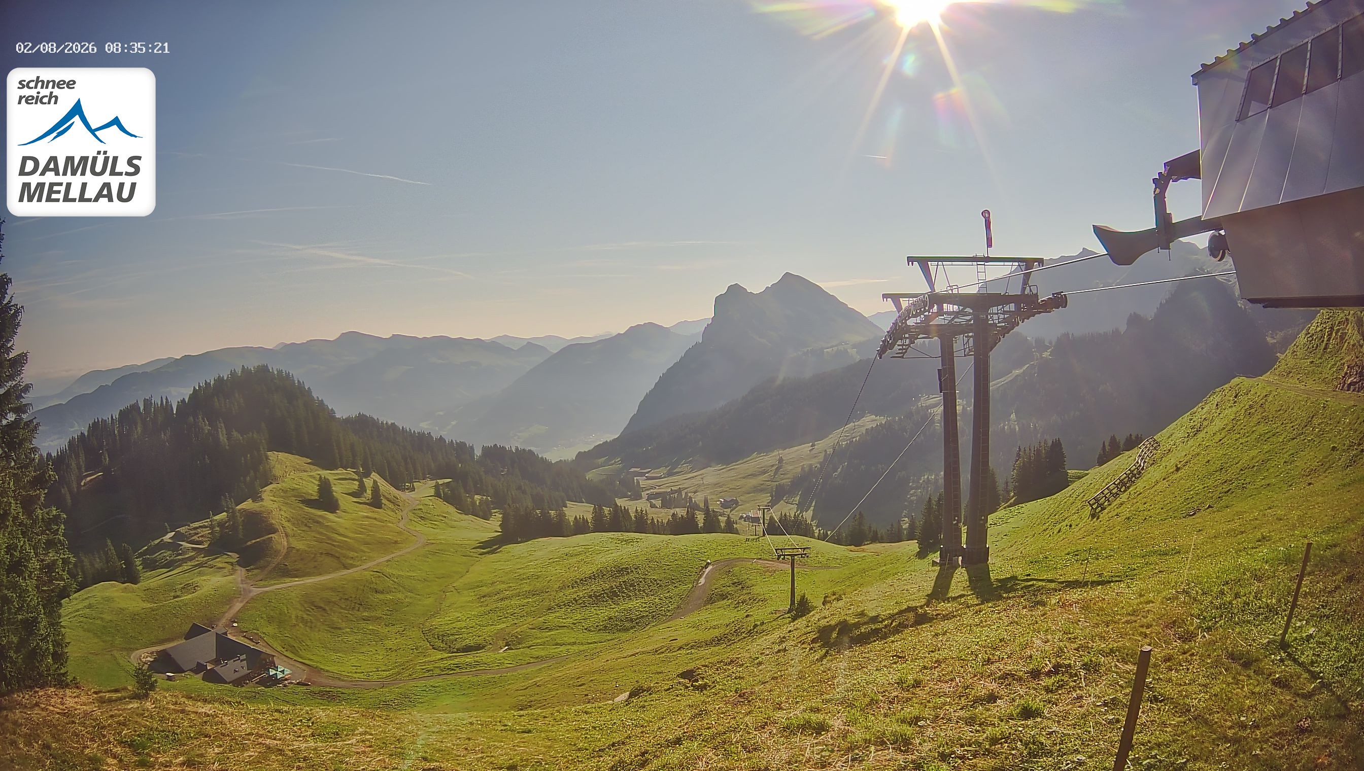 Archiv Foto Webcam Mellau im Bregenzerwald