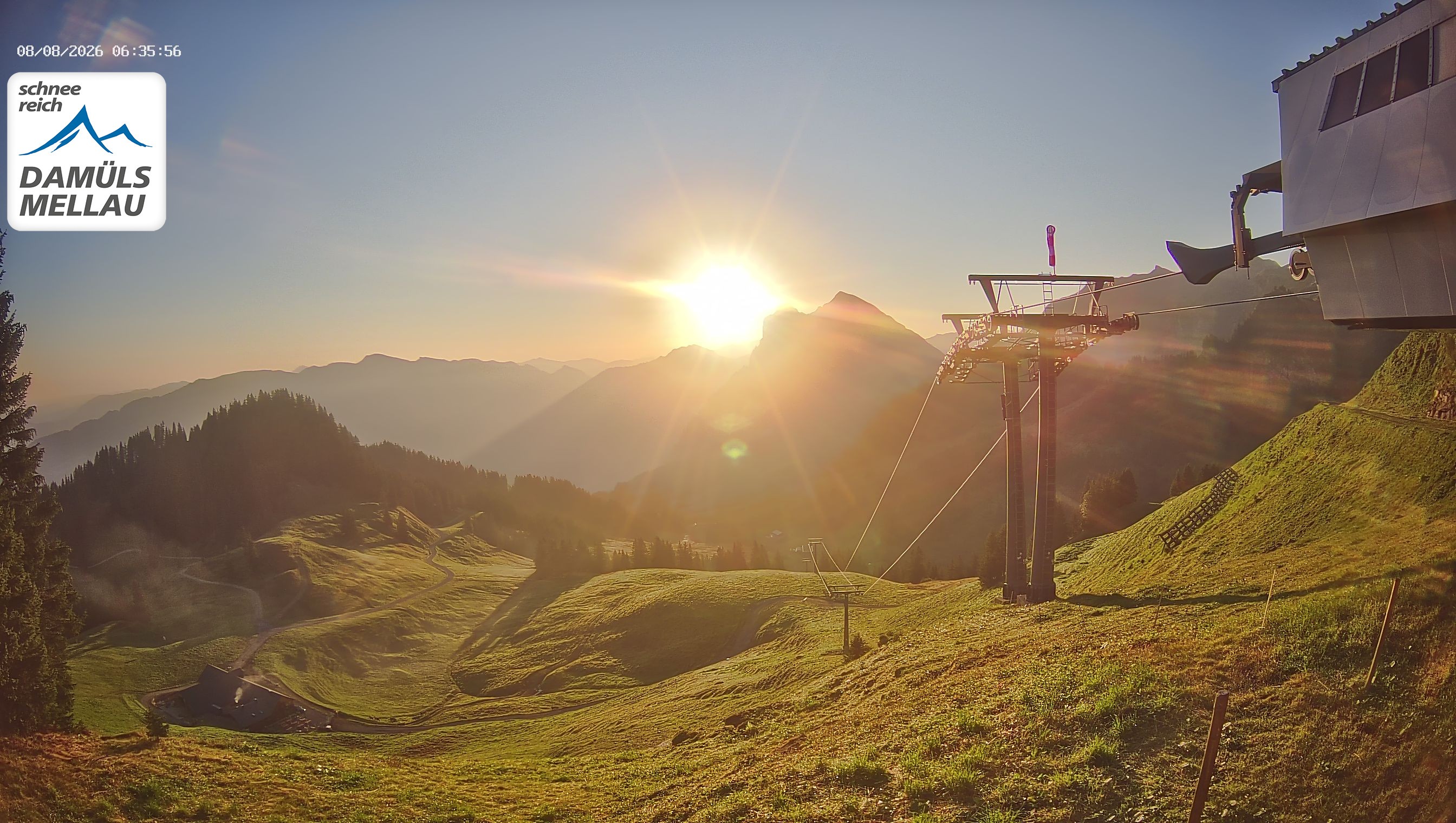 Archiv Foto Webcam Mellau im Bregenzerwald