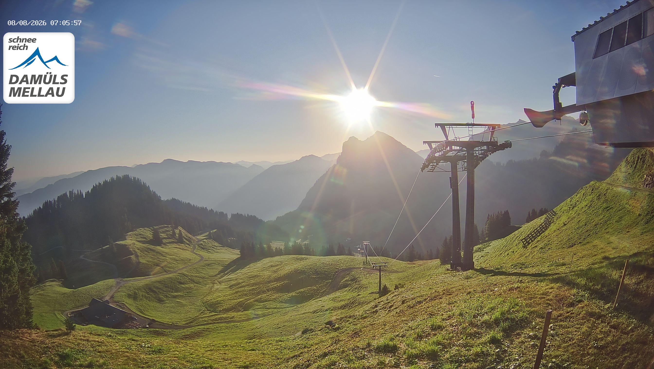 Archiv Foto Webcam Mellau im Bregenzerwald