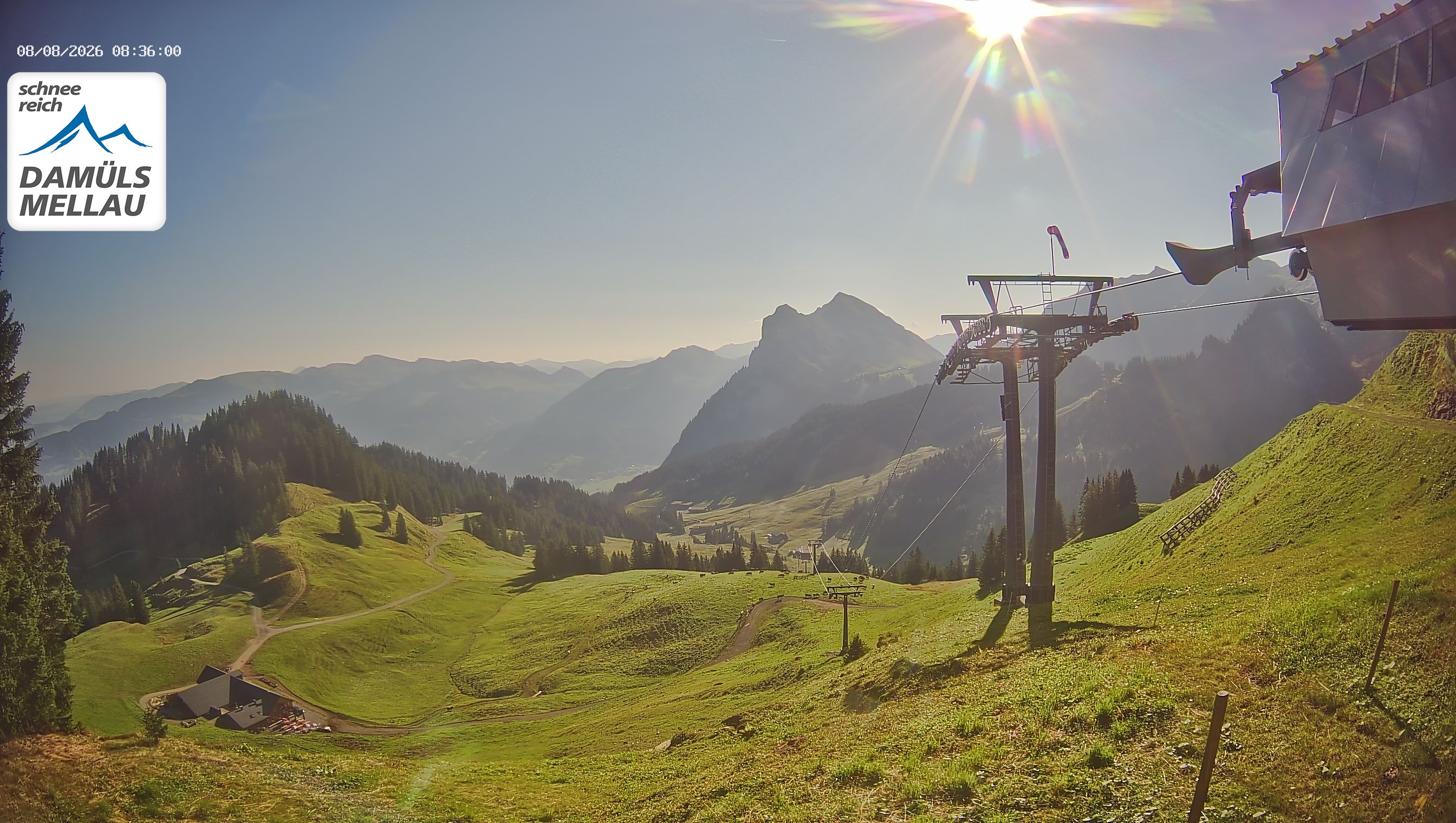 Archiv Foto Webcam Mellau im Bregenzerwald