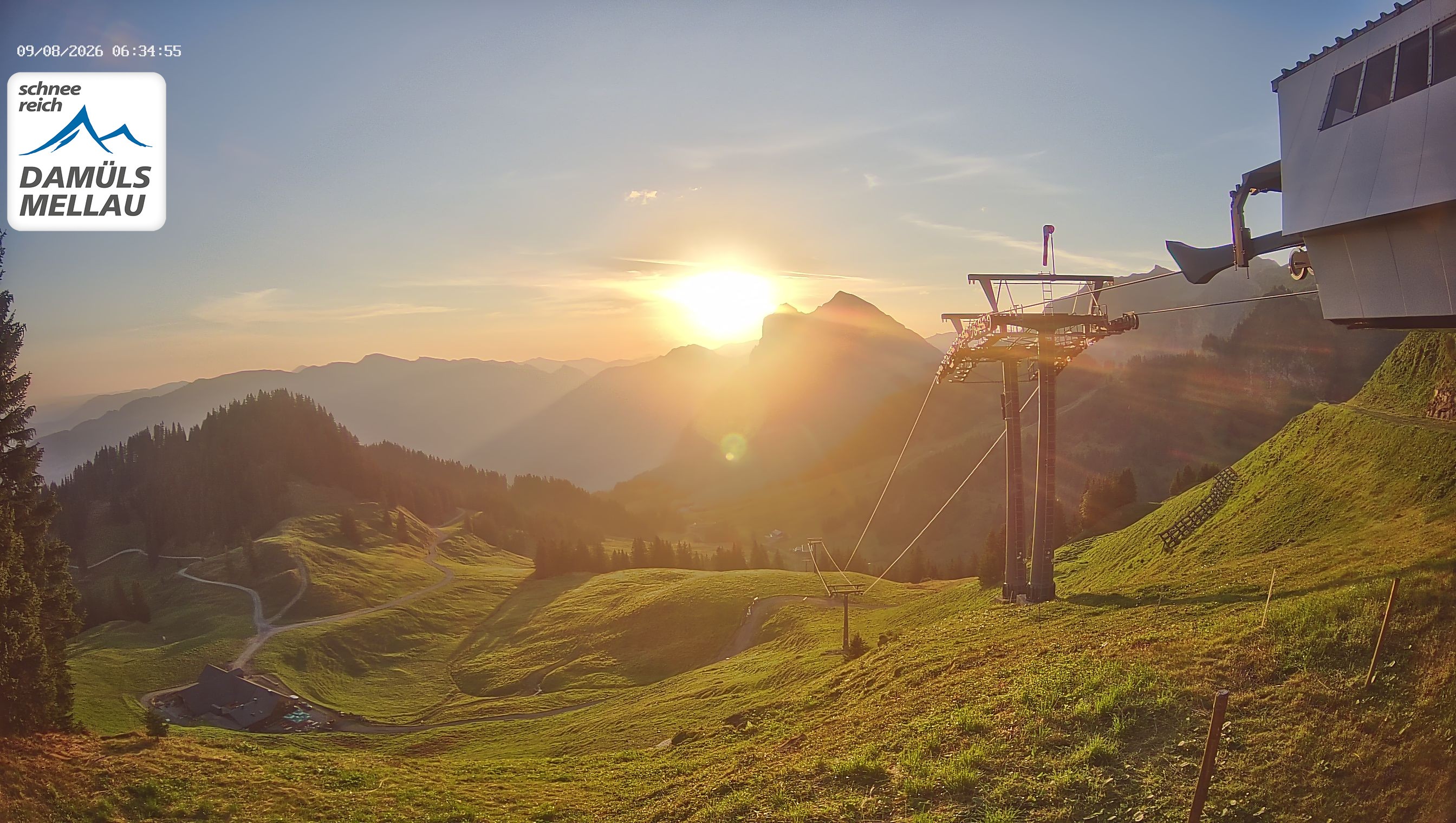 Archiv Foto Webcam Mellau im Bregenzerwald