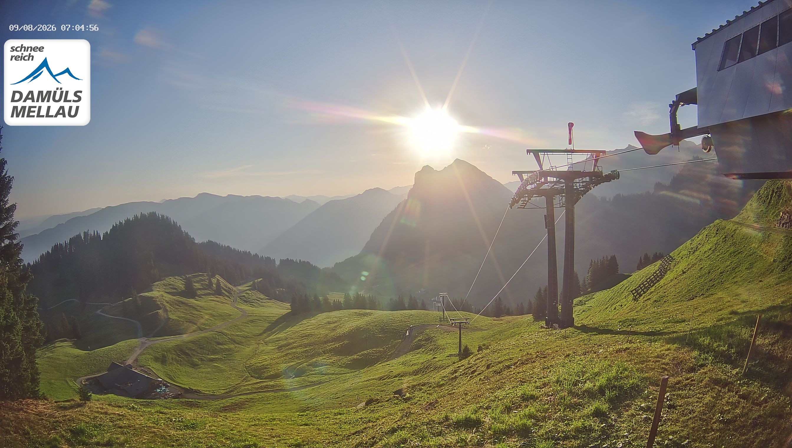 Archiv Foto Webcam Mellau im Bregenzerwald