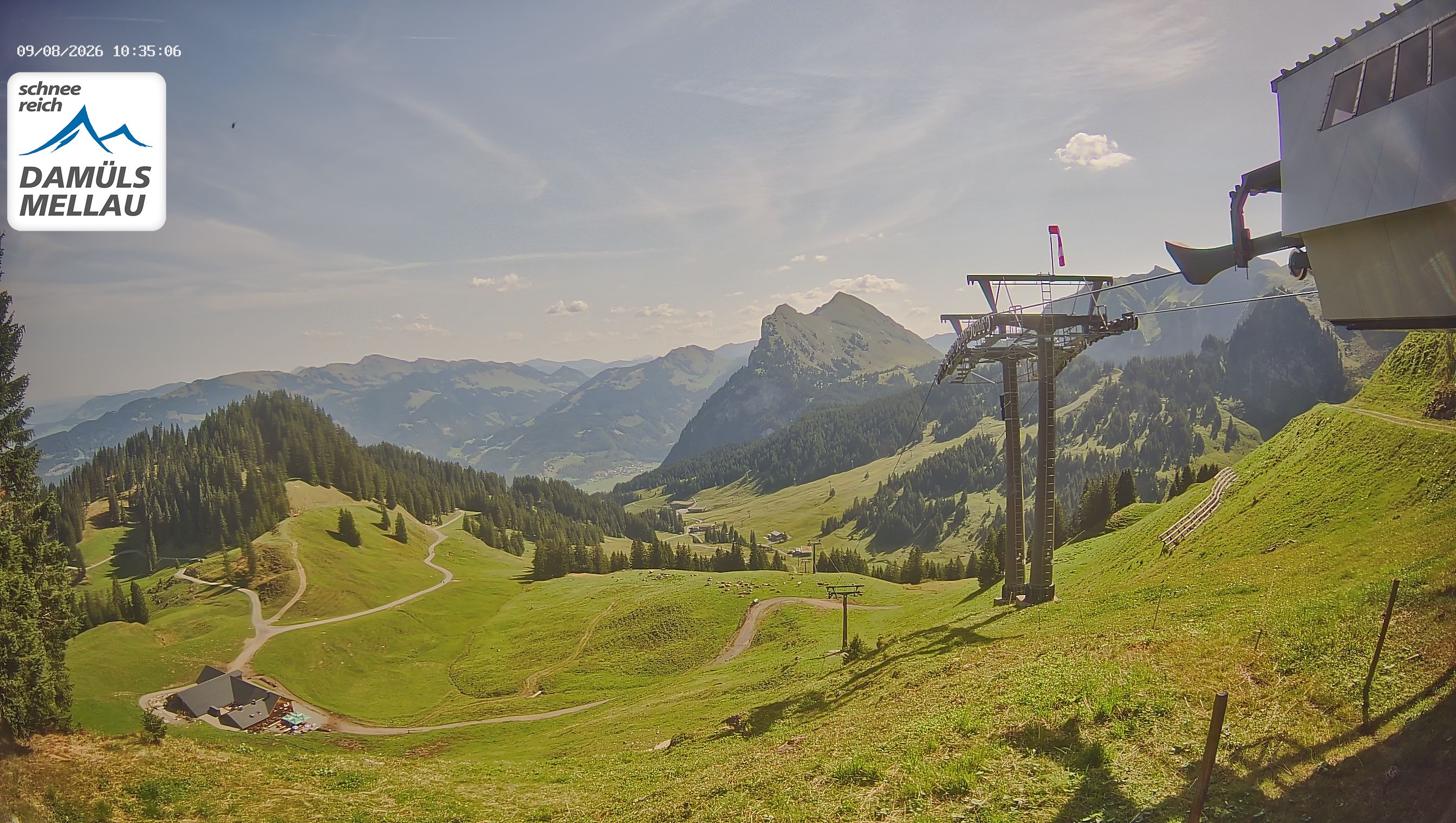 Archiv Foto Webcam Mellau im Bregenzerwald