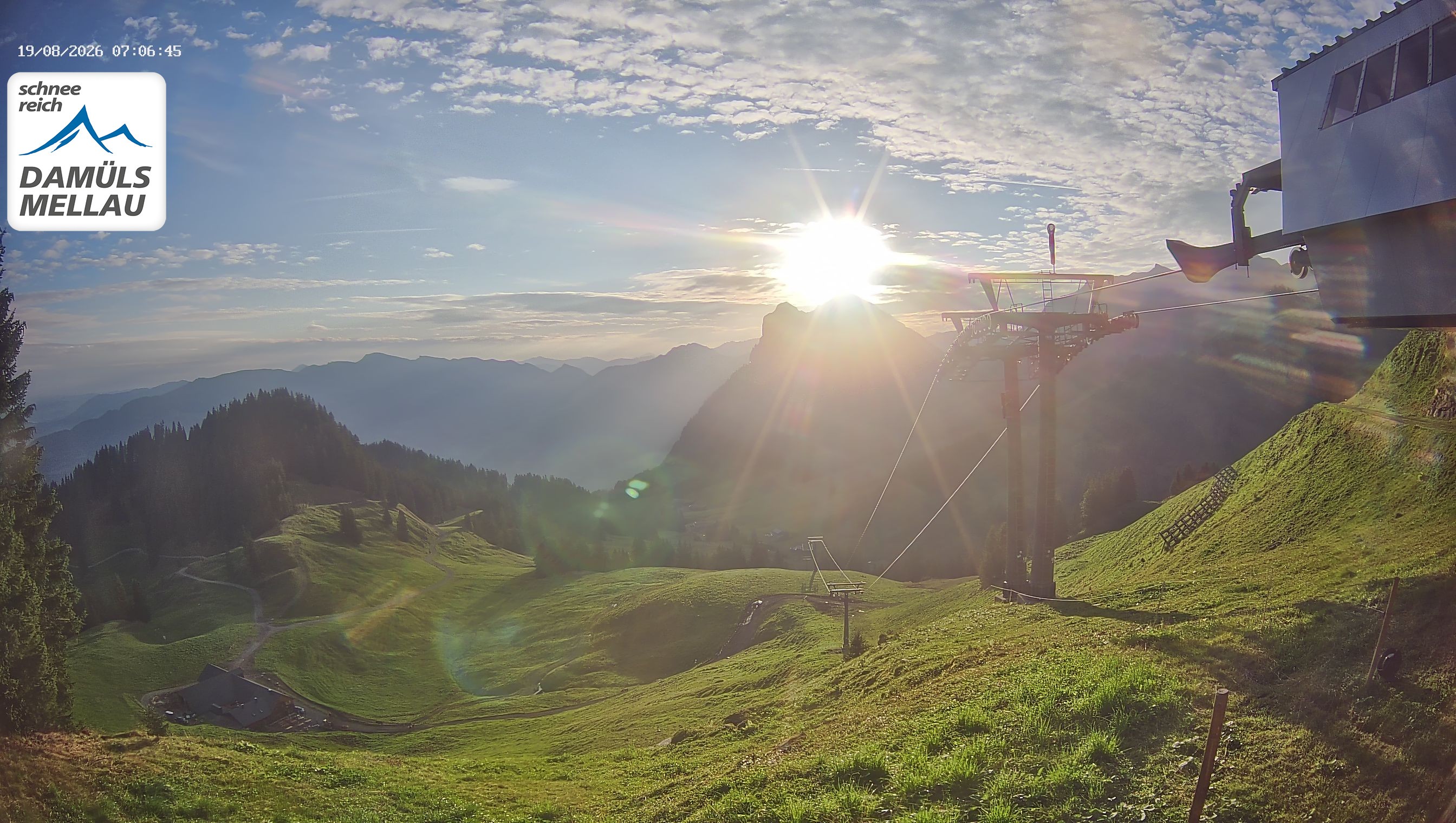 Archiv Foto Webcam Mellau im Bregenzerwald
