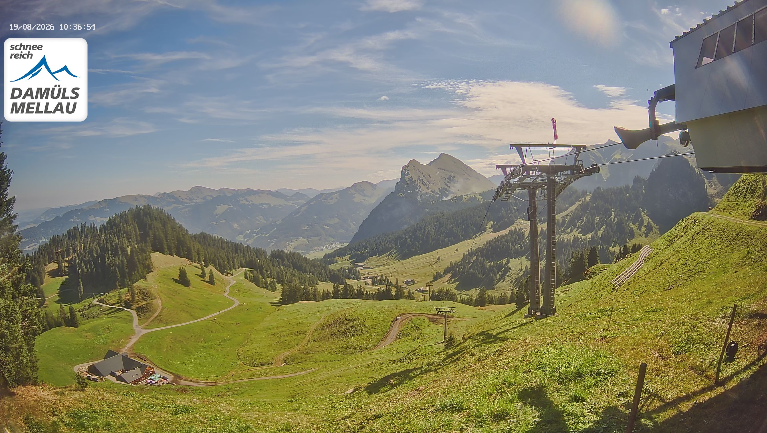 Archiv Foto Webcam Mellau im Bregenzerwald