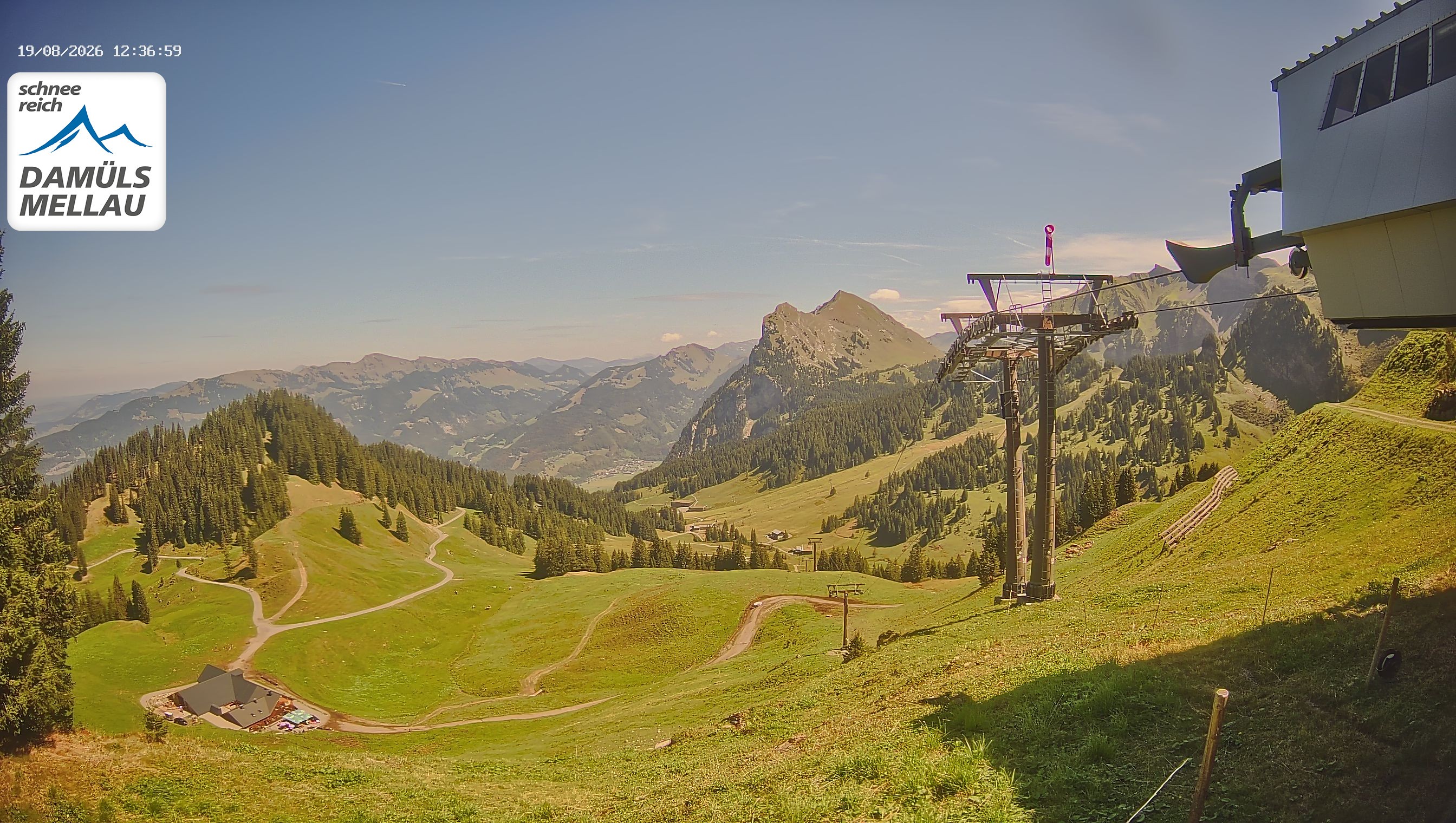 Archiv Foto Webcam Mellau im Bregenzerwald