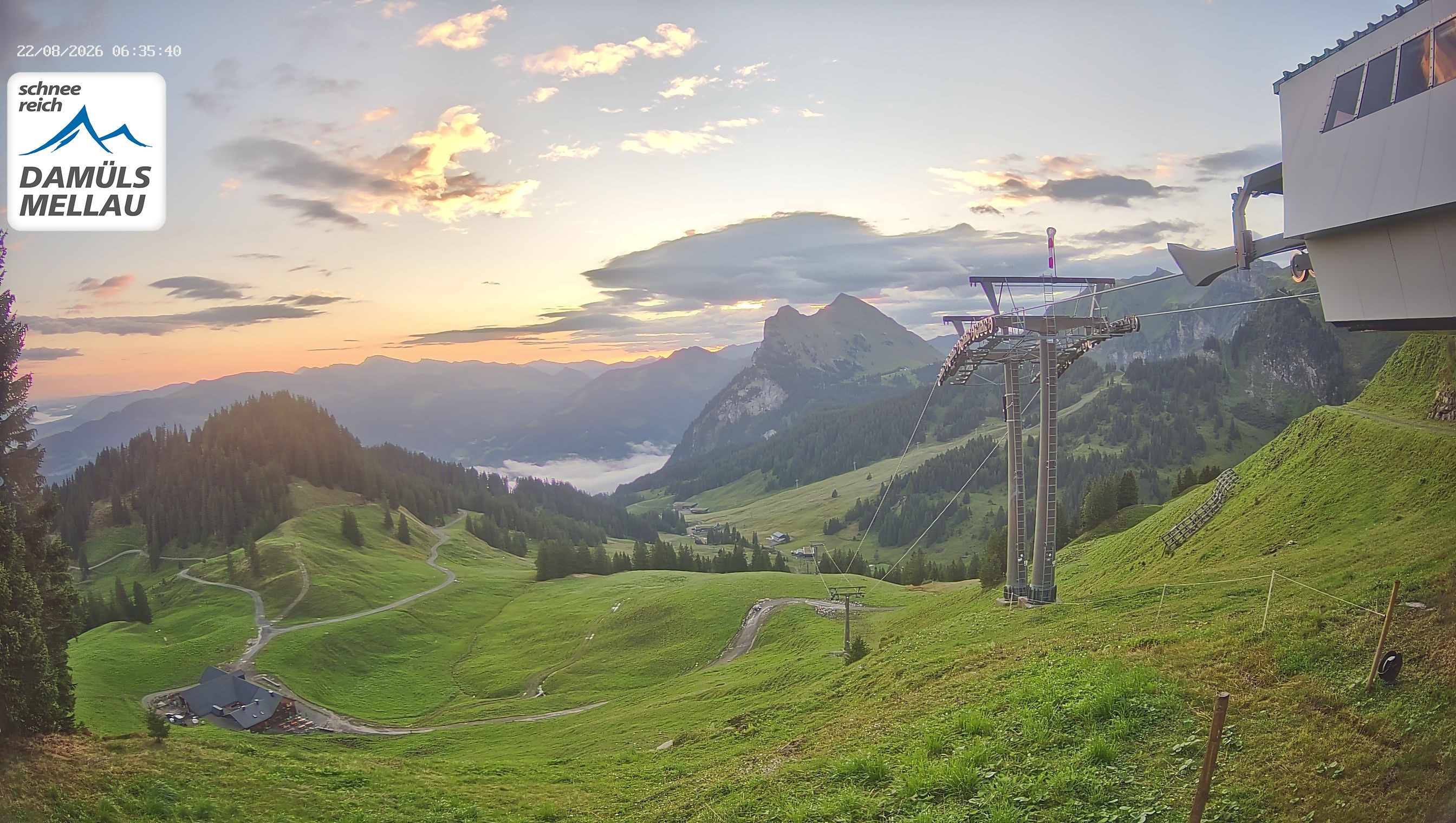 Archiv Foto Webcam Mellau im Bregenzerwald