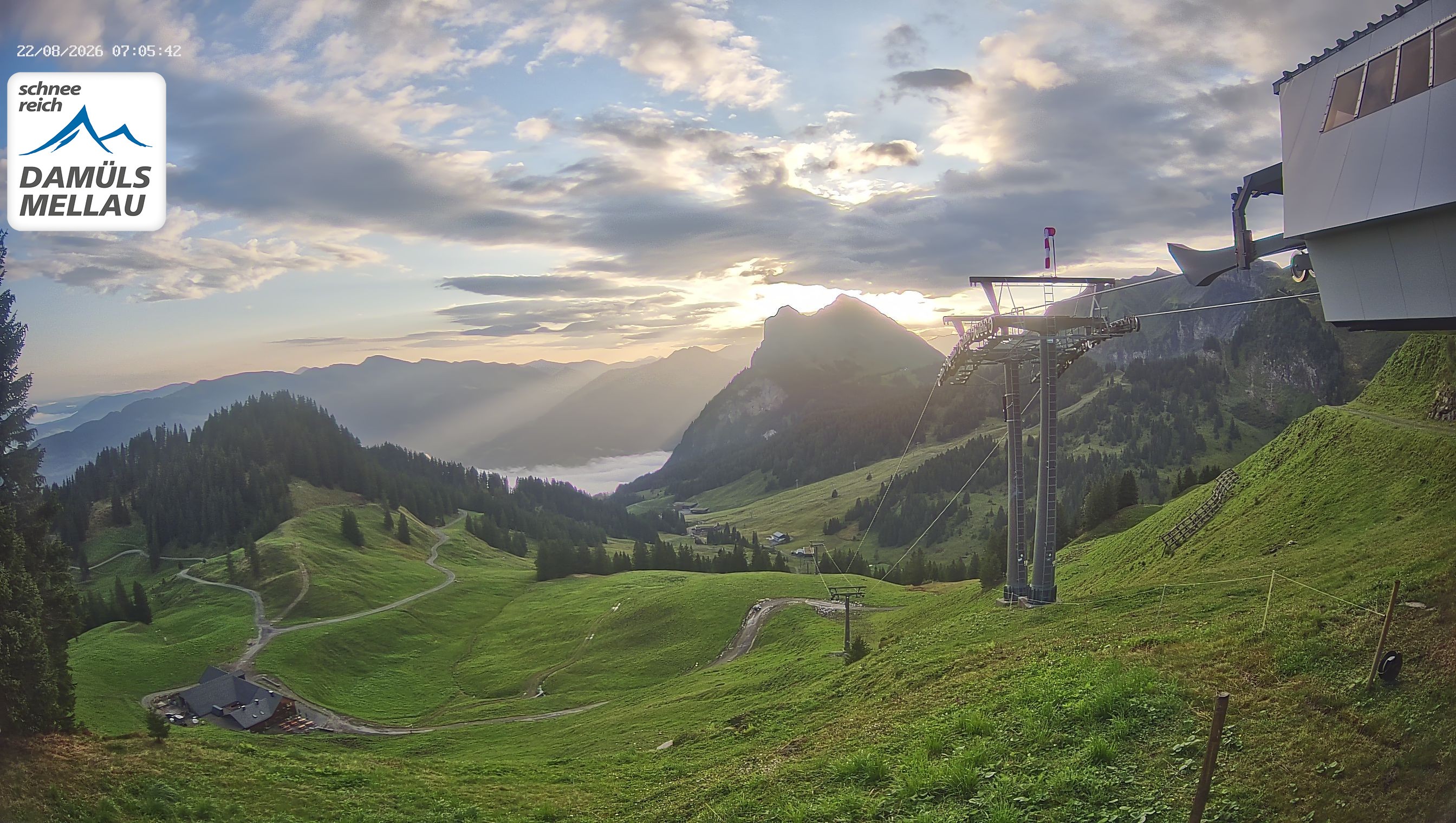 Archiv Foto Webcam Mellau im Bregenzerwald