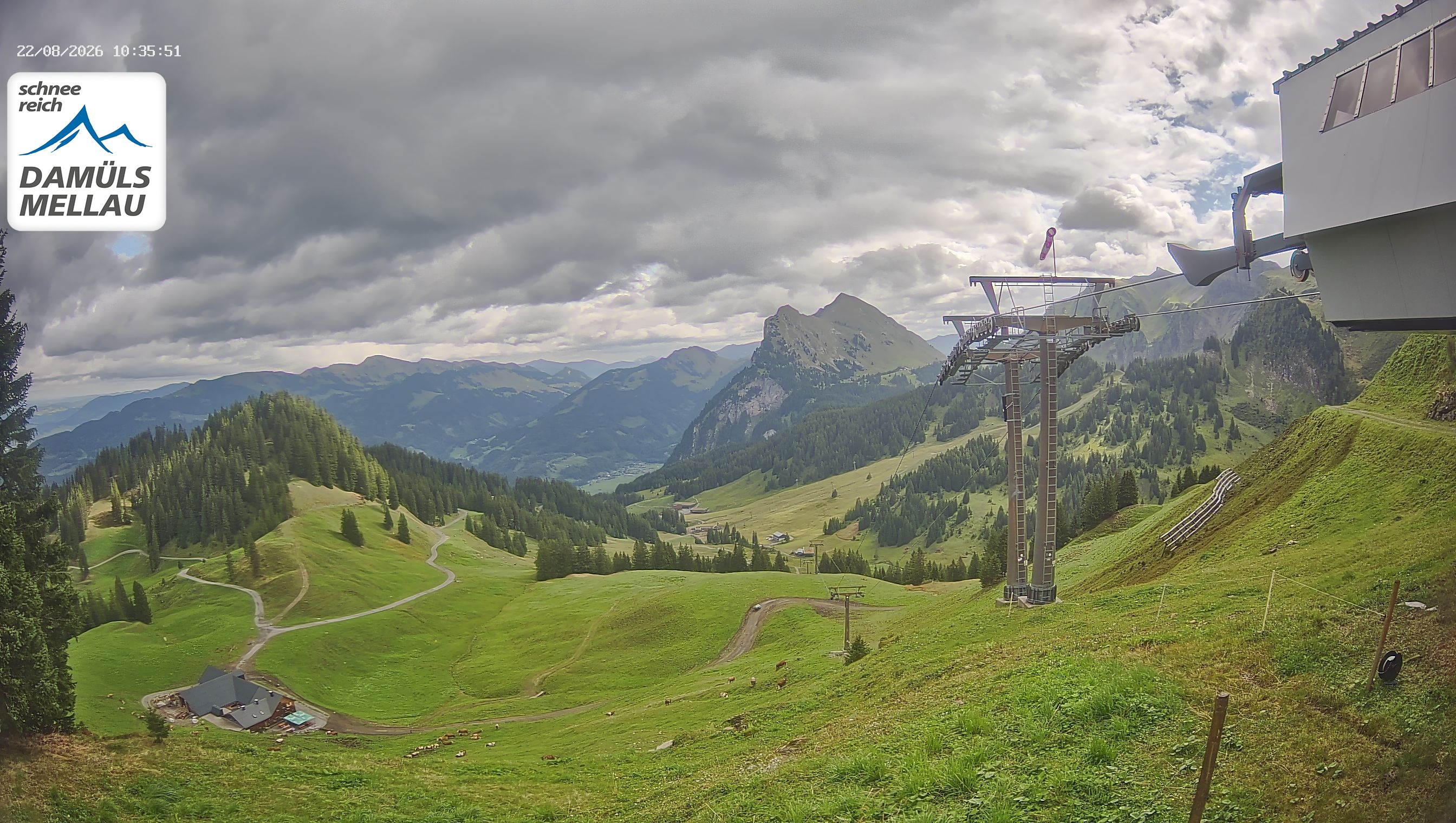 Archiv Foto Webcam Mellau im Bregenzerwald