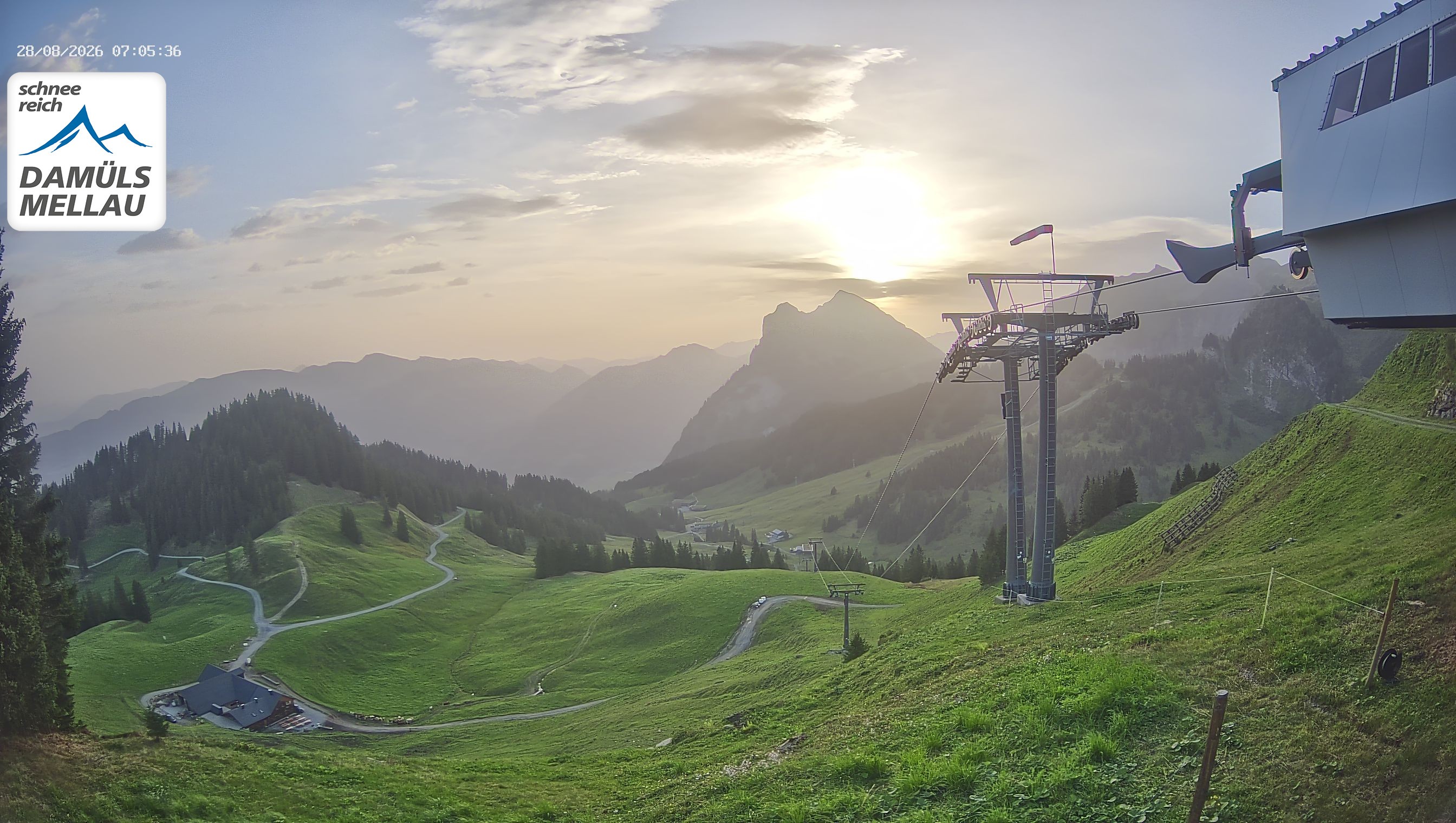Archiv Foto Webcam Mellau im Bregenzerwald