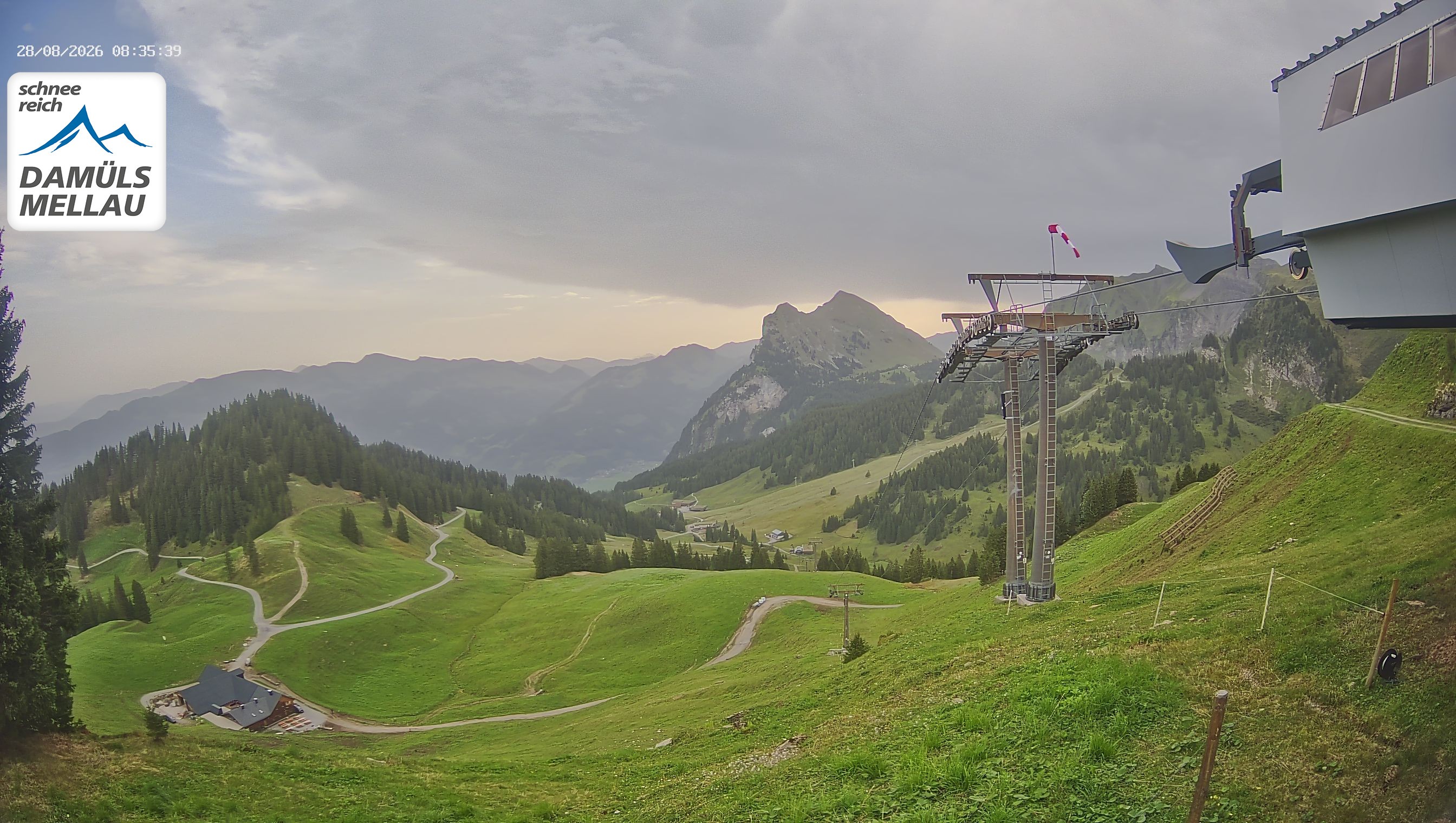 Archiv Foto Webcam Mellau im Bregenzerwald