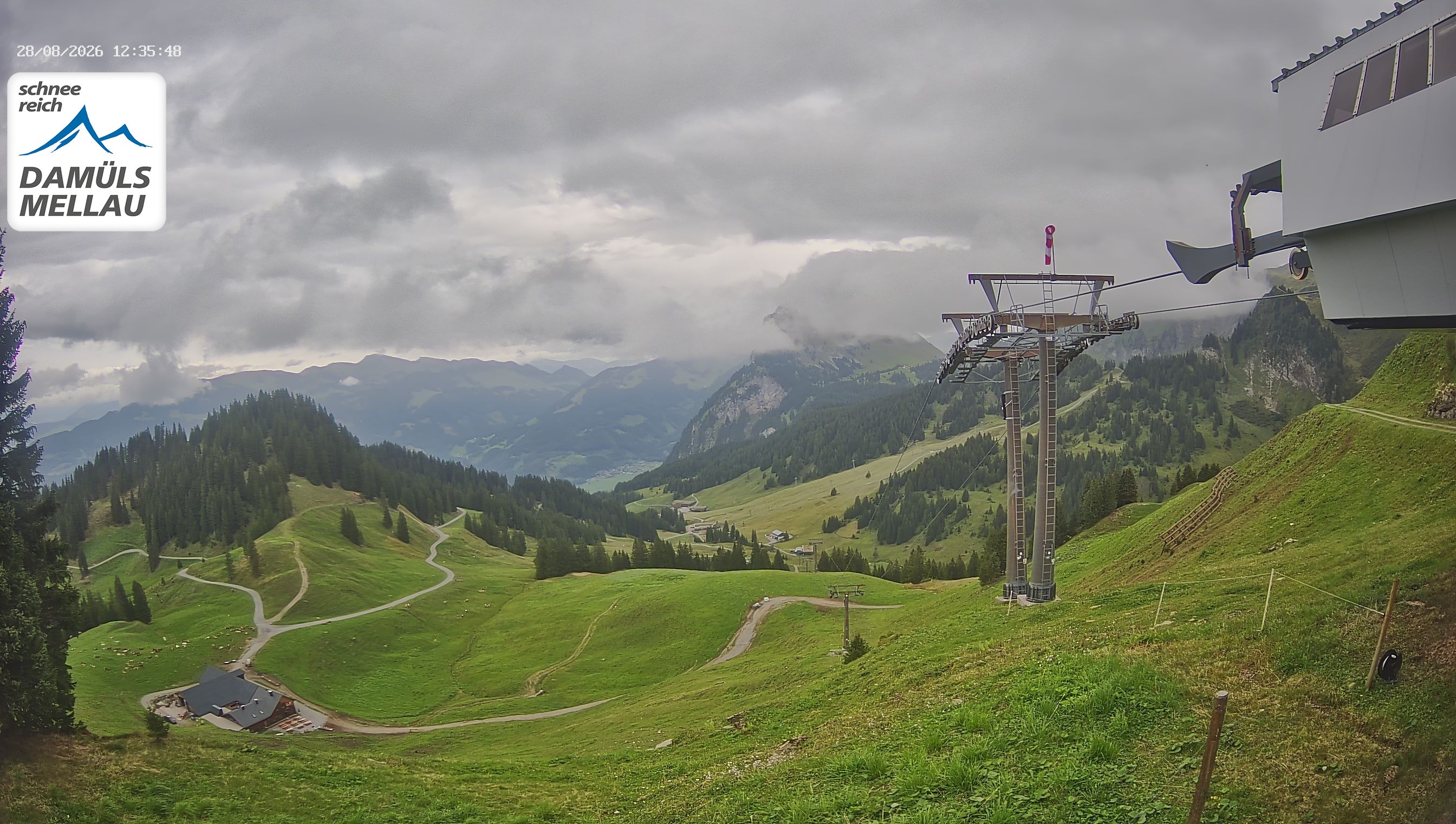 Archiv Foto Webcam Mellau im Bregenzerwald