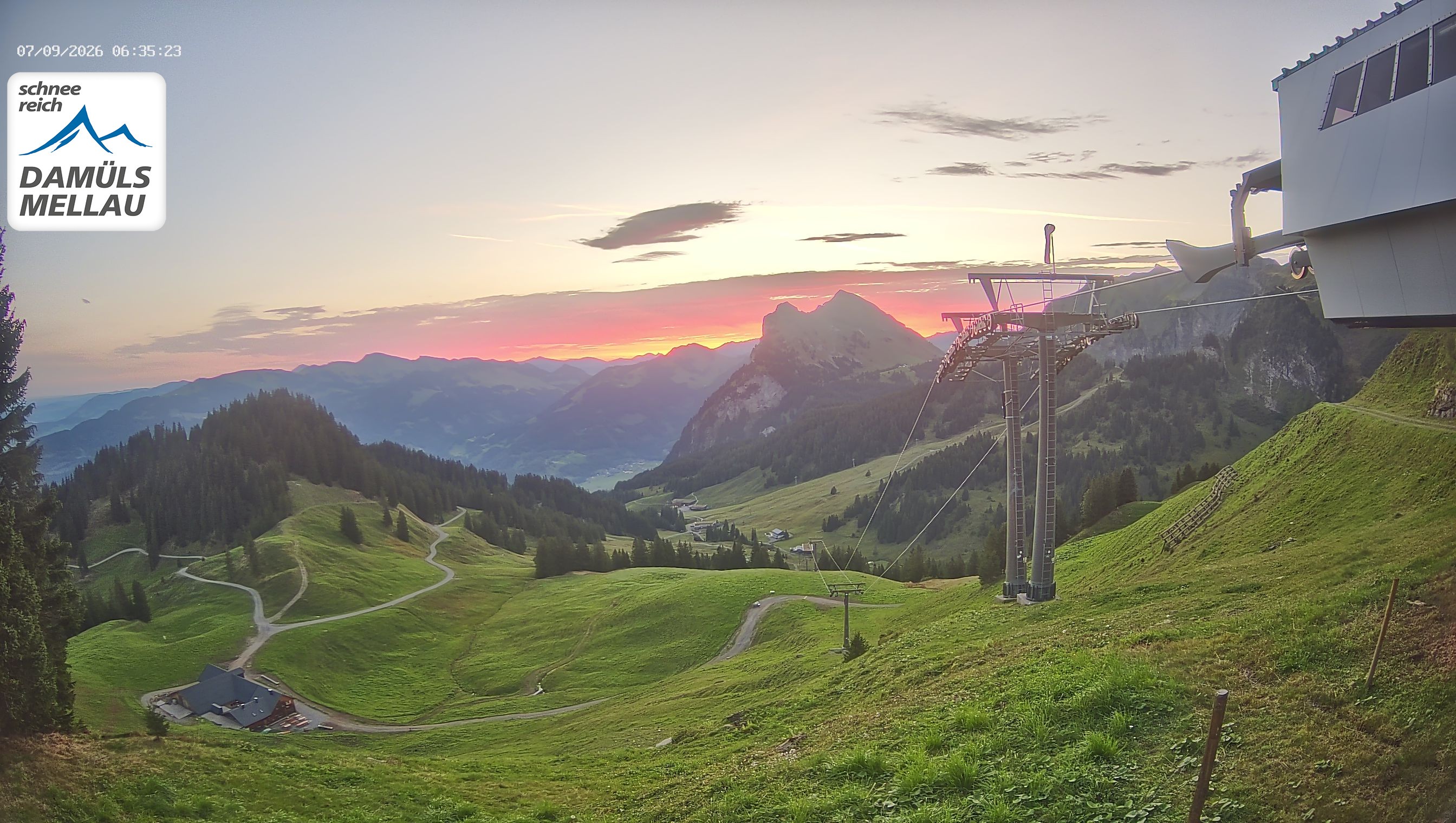 Archiv Foto Webcam Mellau im Bregenzerwald