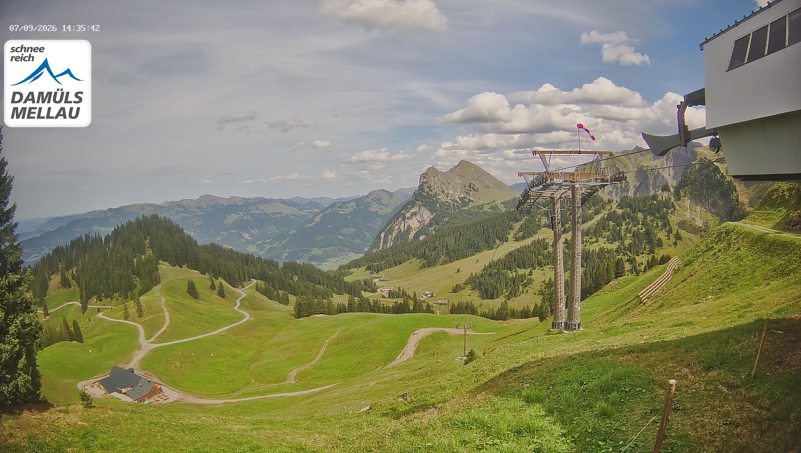 Archiv Foto Webcam Mellau im Bregenzerwald