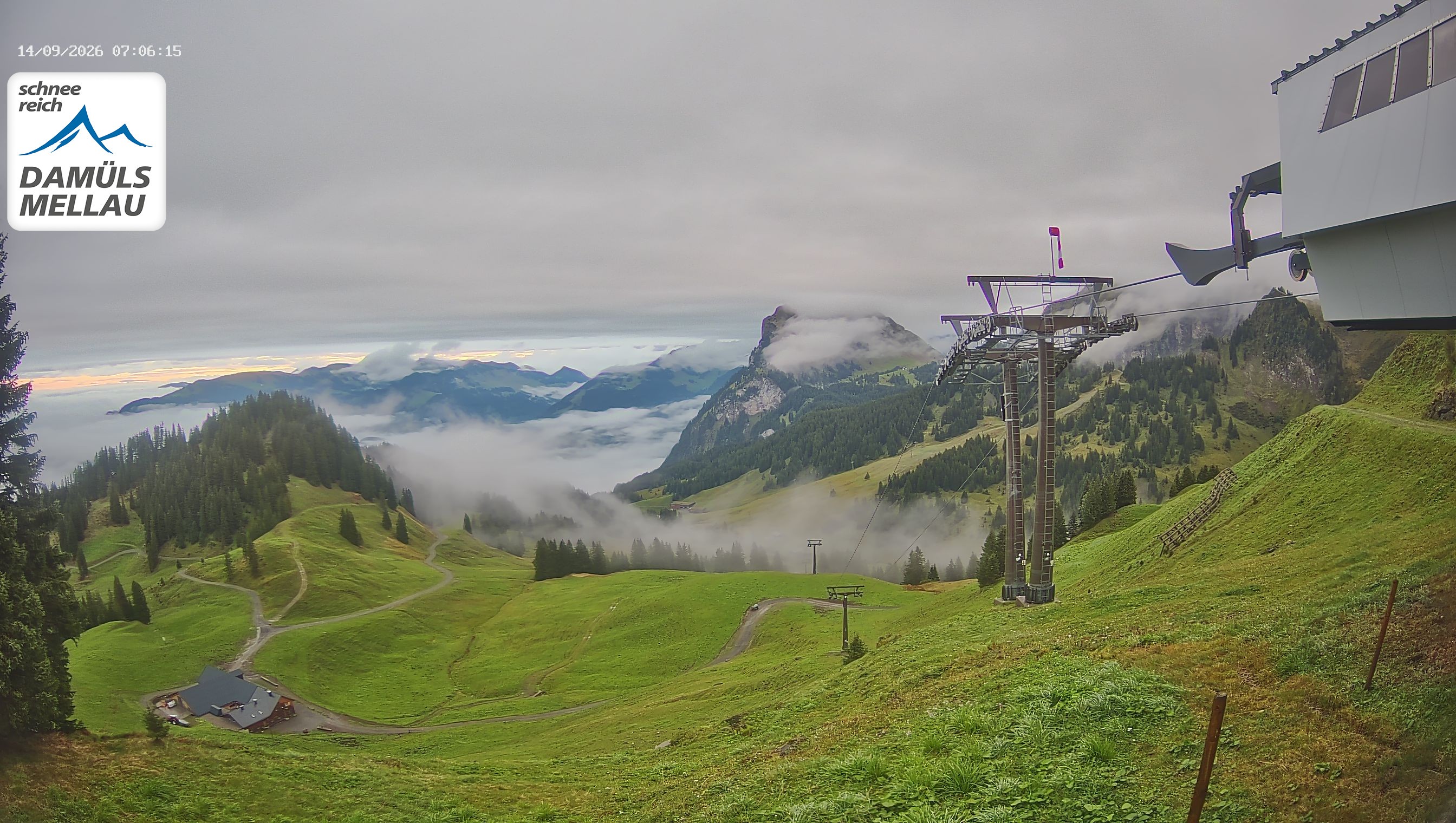 Archiv Foto Webcam Mellau im Bregenzerwald