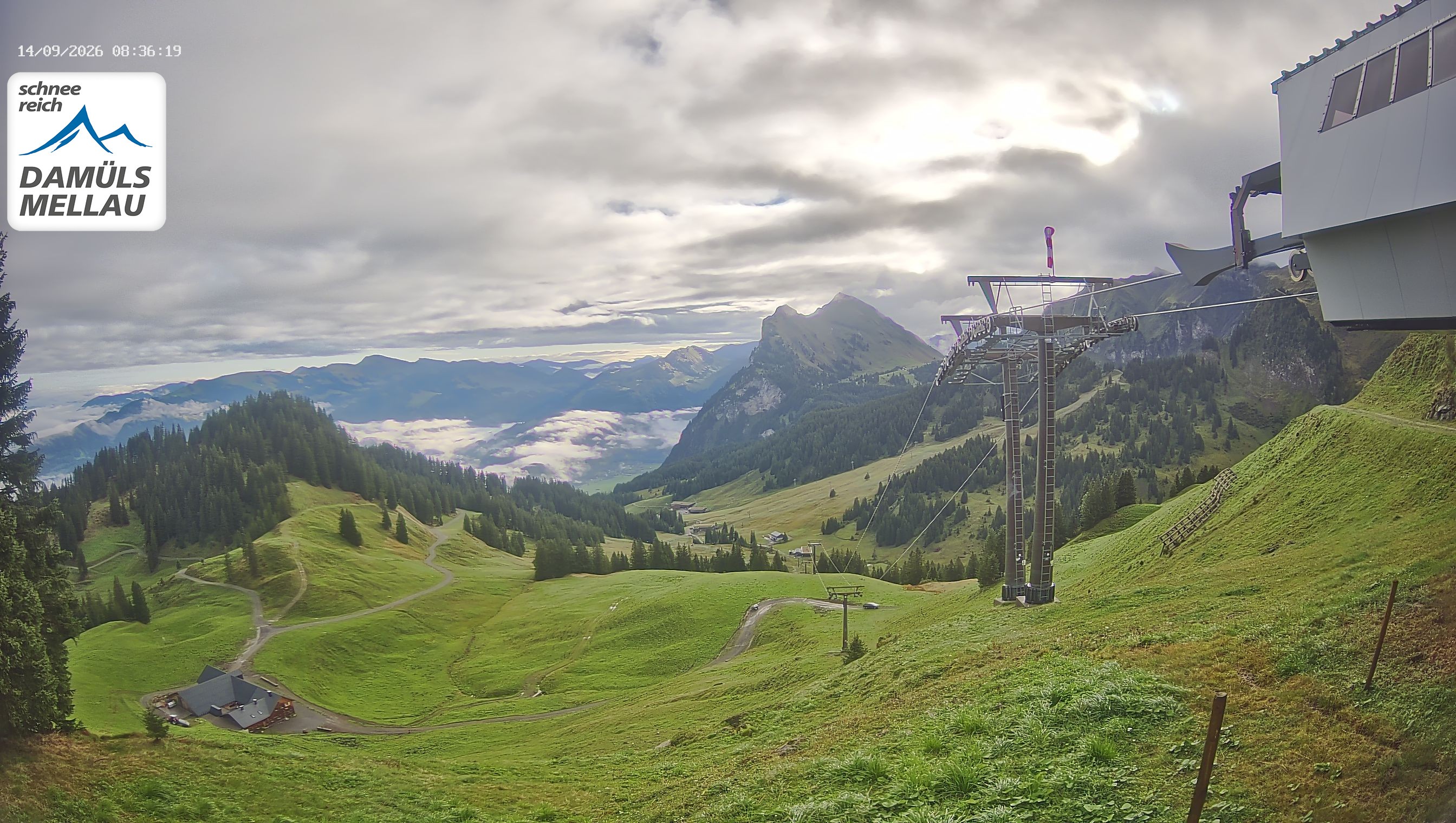 Archived image Webcam Mellau in the Bregenz Forest