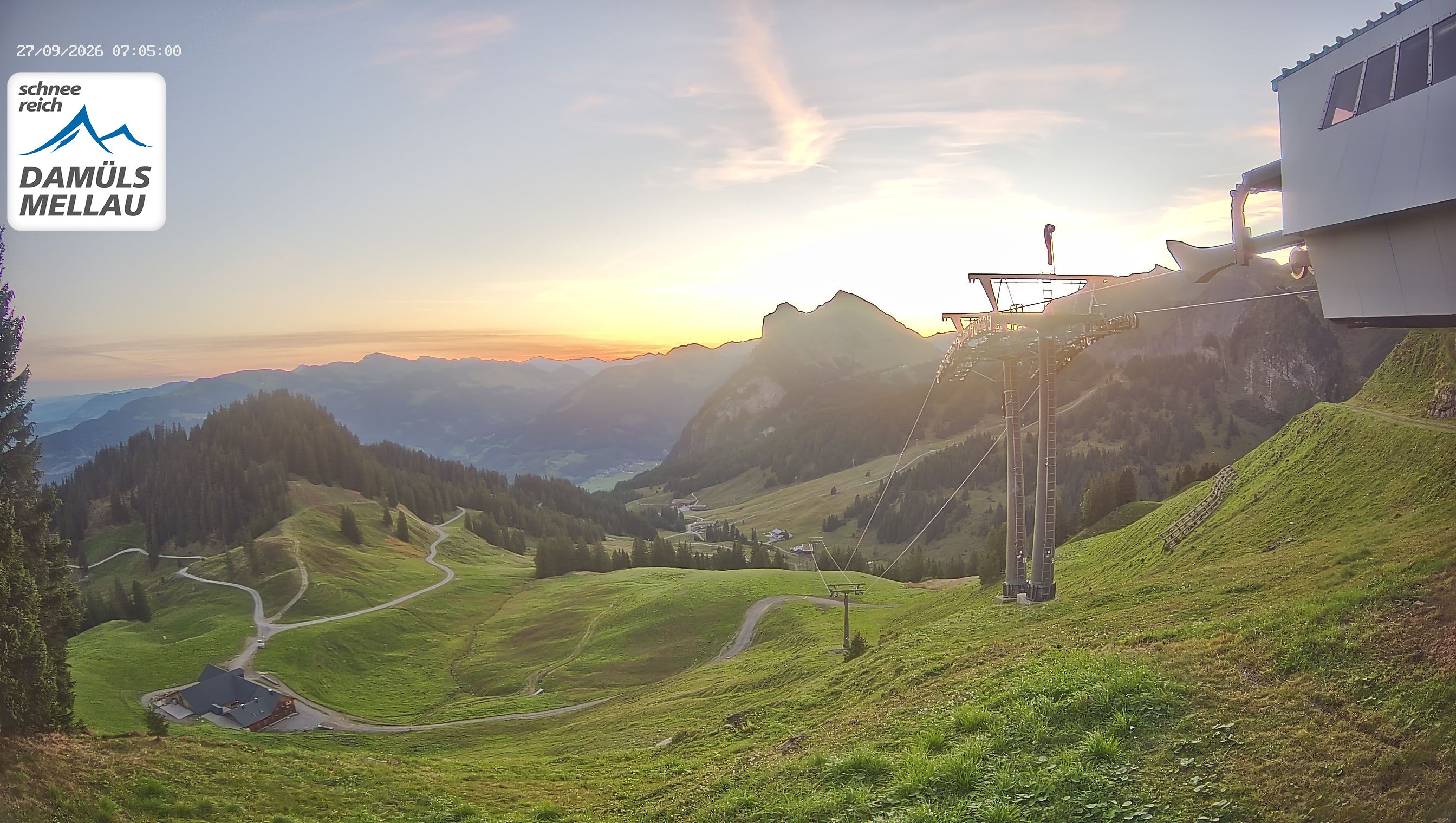 Archiv Foto Webcam Mellau im Bregenzerwald