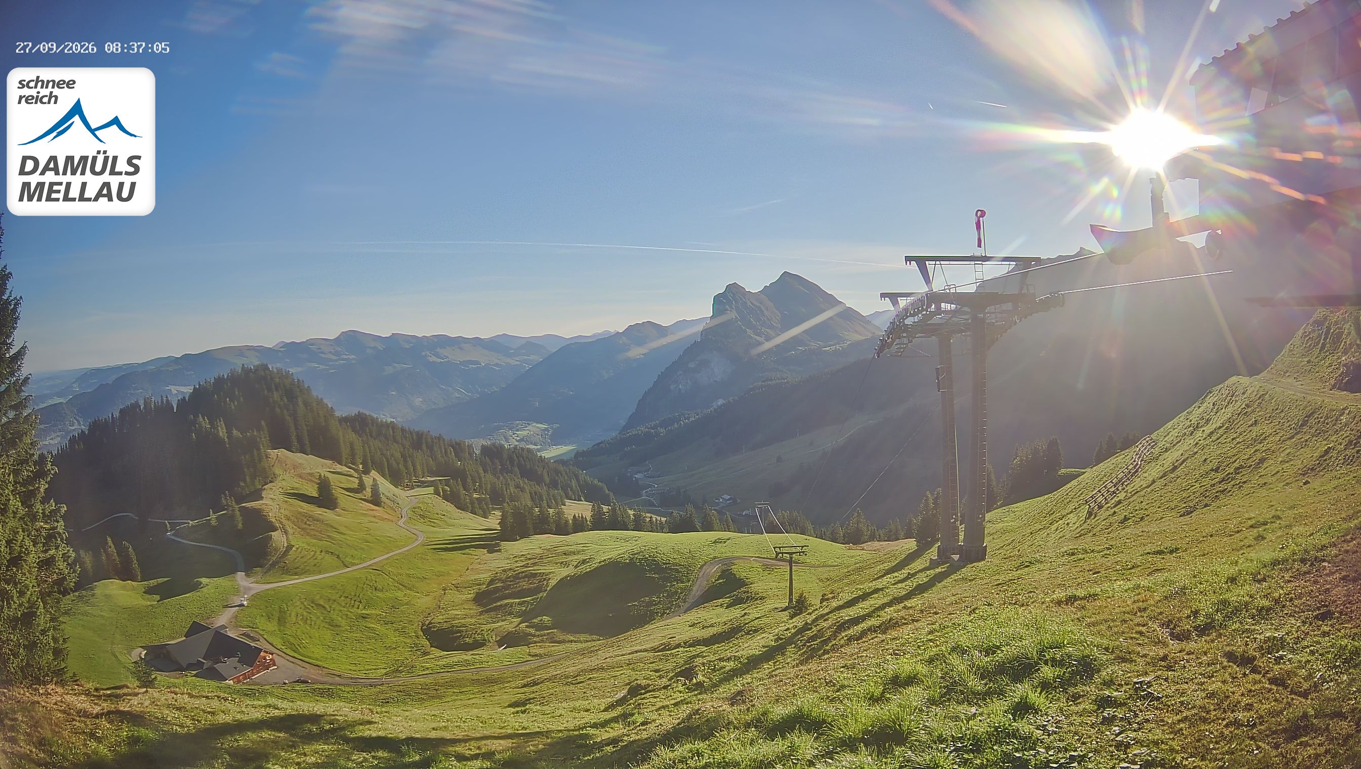 Archiv Foto Webcam Mellau im Bregenzerwald