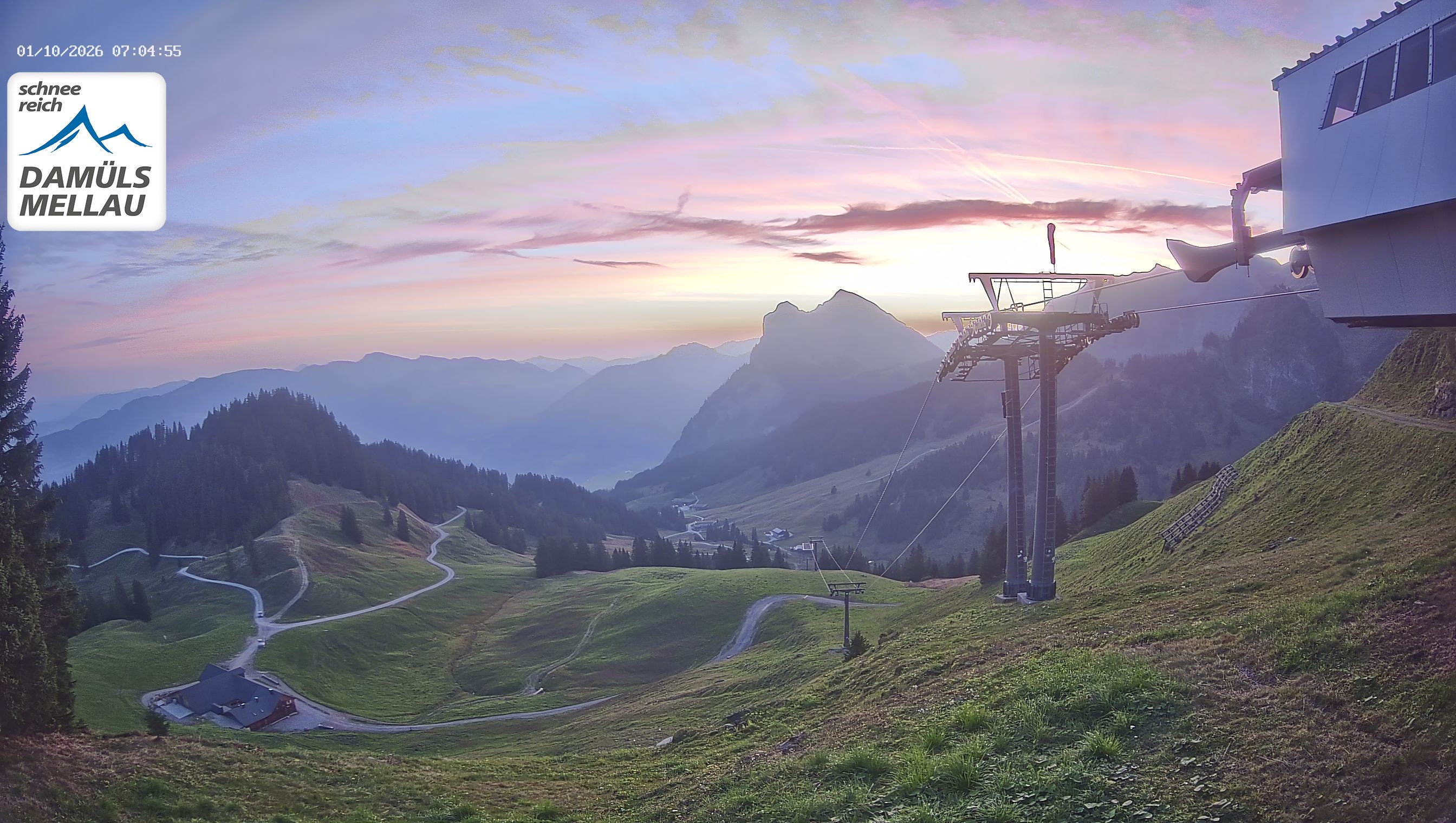 Archiv Foto Webcam Mellau im Bregenzerwald