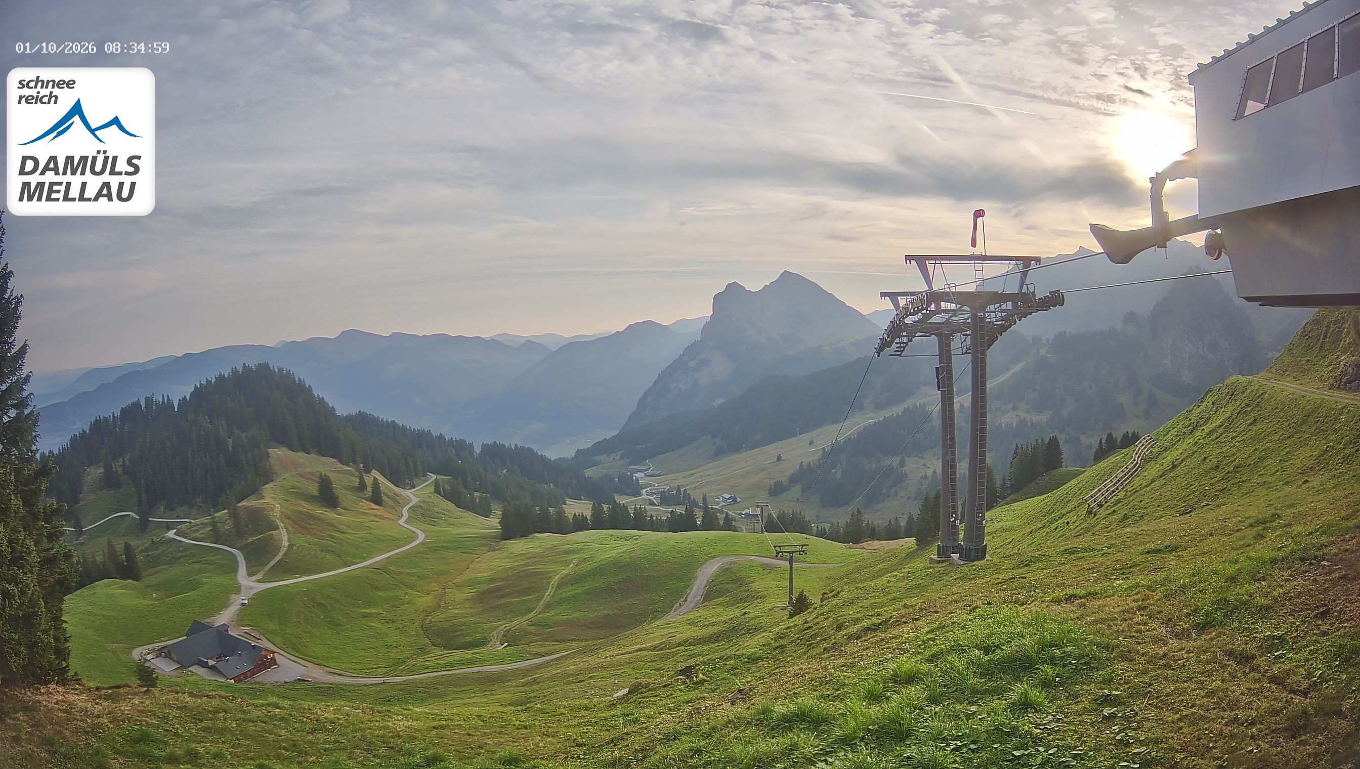Archiv Foto Webcam Mellau im Bregenzerwald