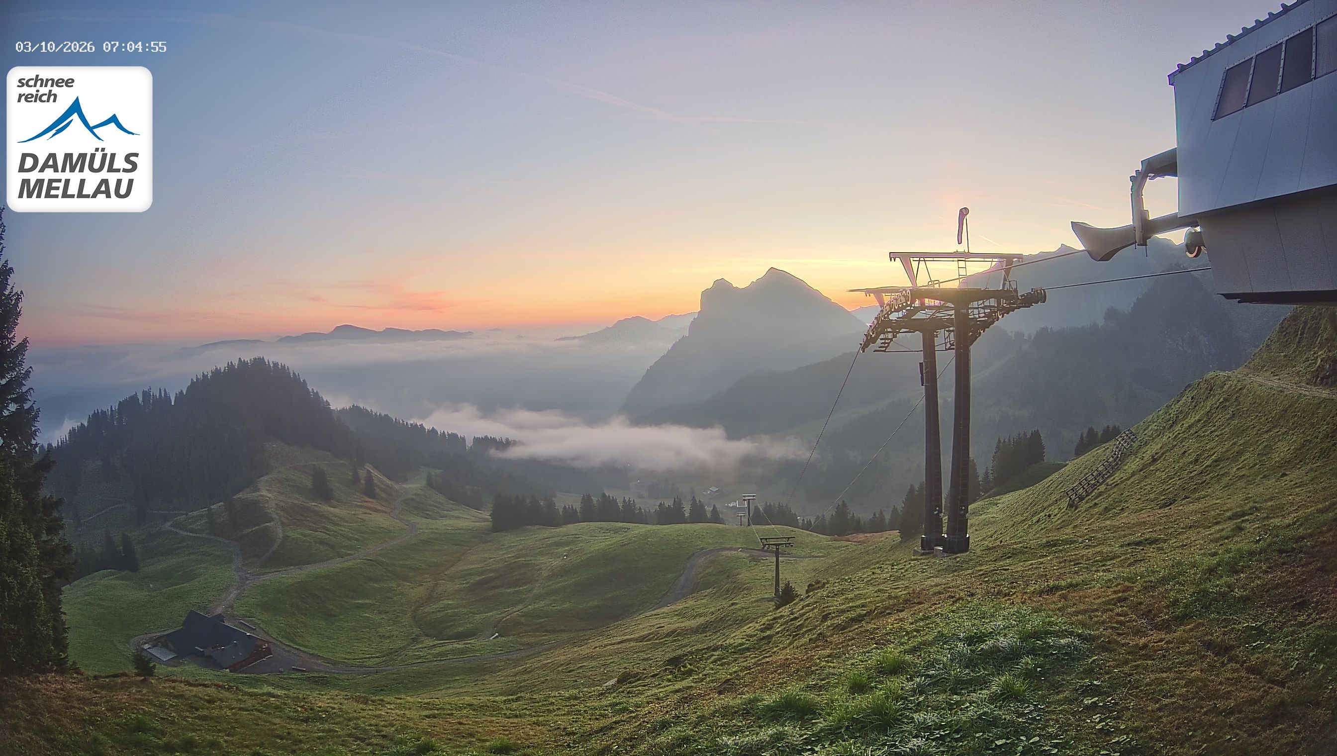 Archiv Foto Webcam Mellau im Bregenzerwald