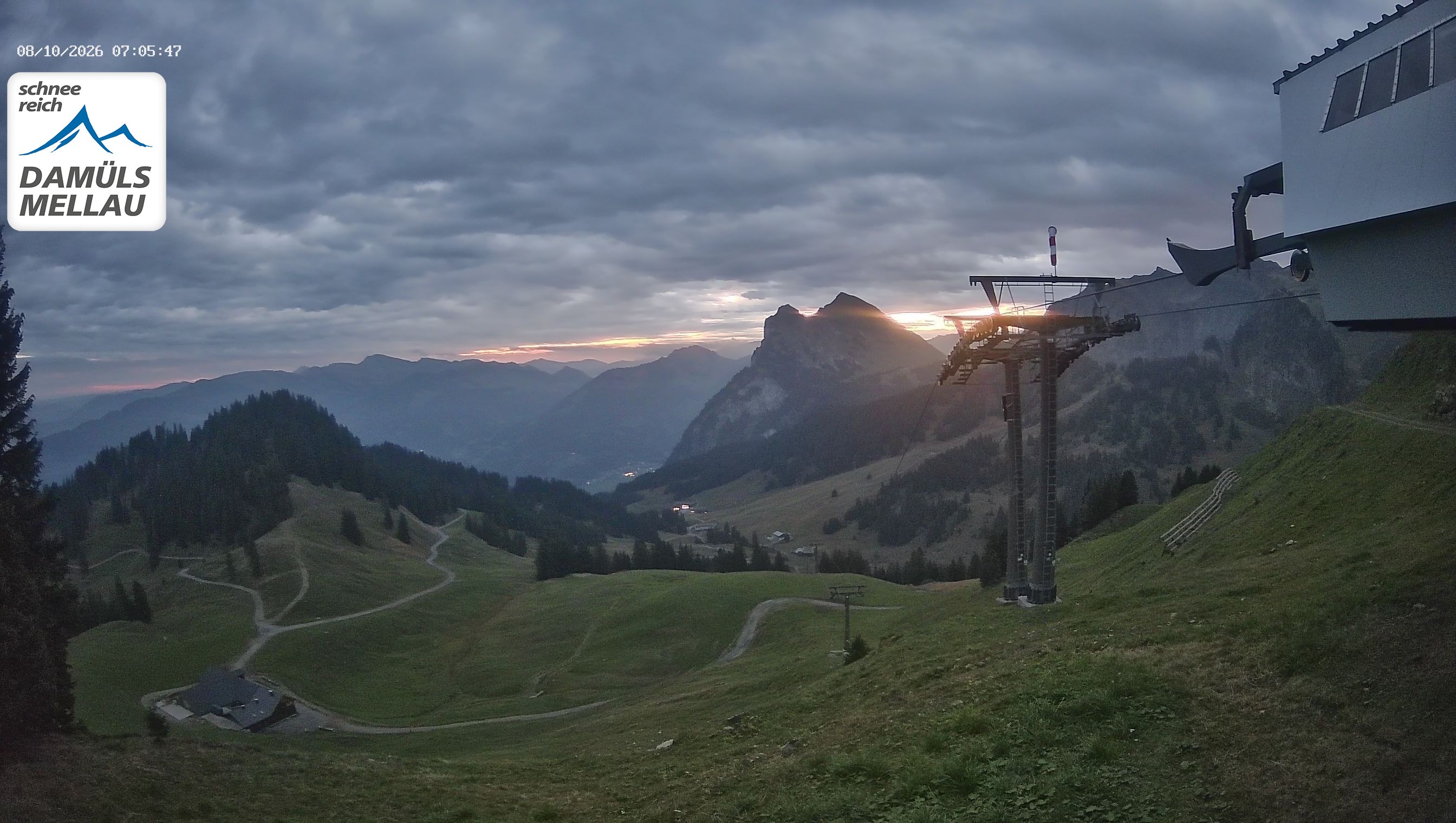 Archiv Foto Webcam Mellau im Bregenzerwald
