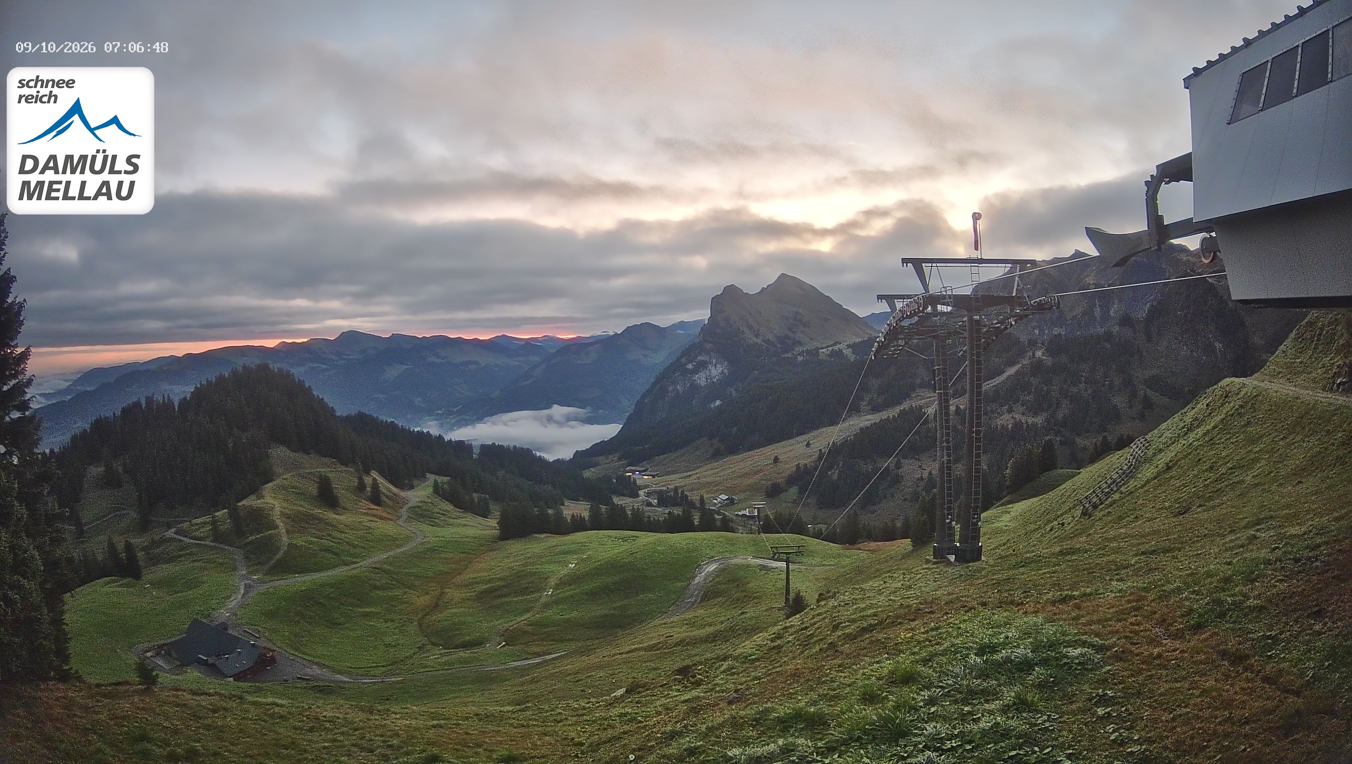 Archiv Foto Webcam Mellau im Bregenzerwald