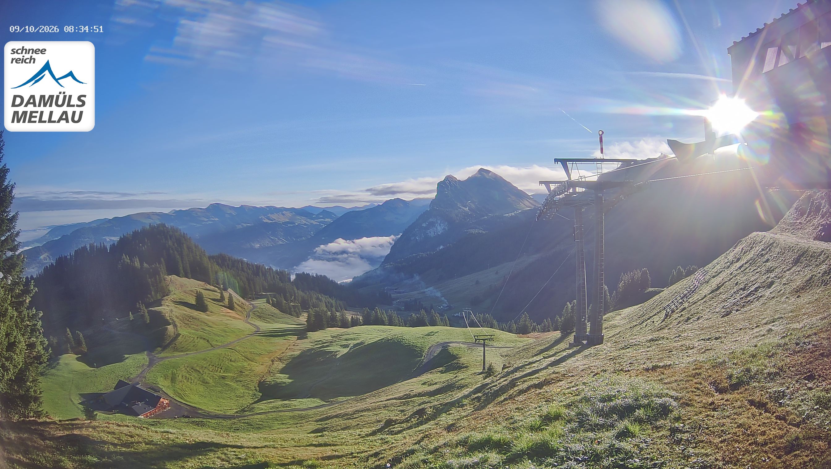 Archiv Foto Webcam Mellau im Bregenzerwald
