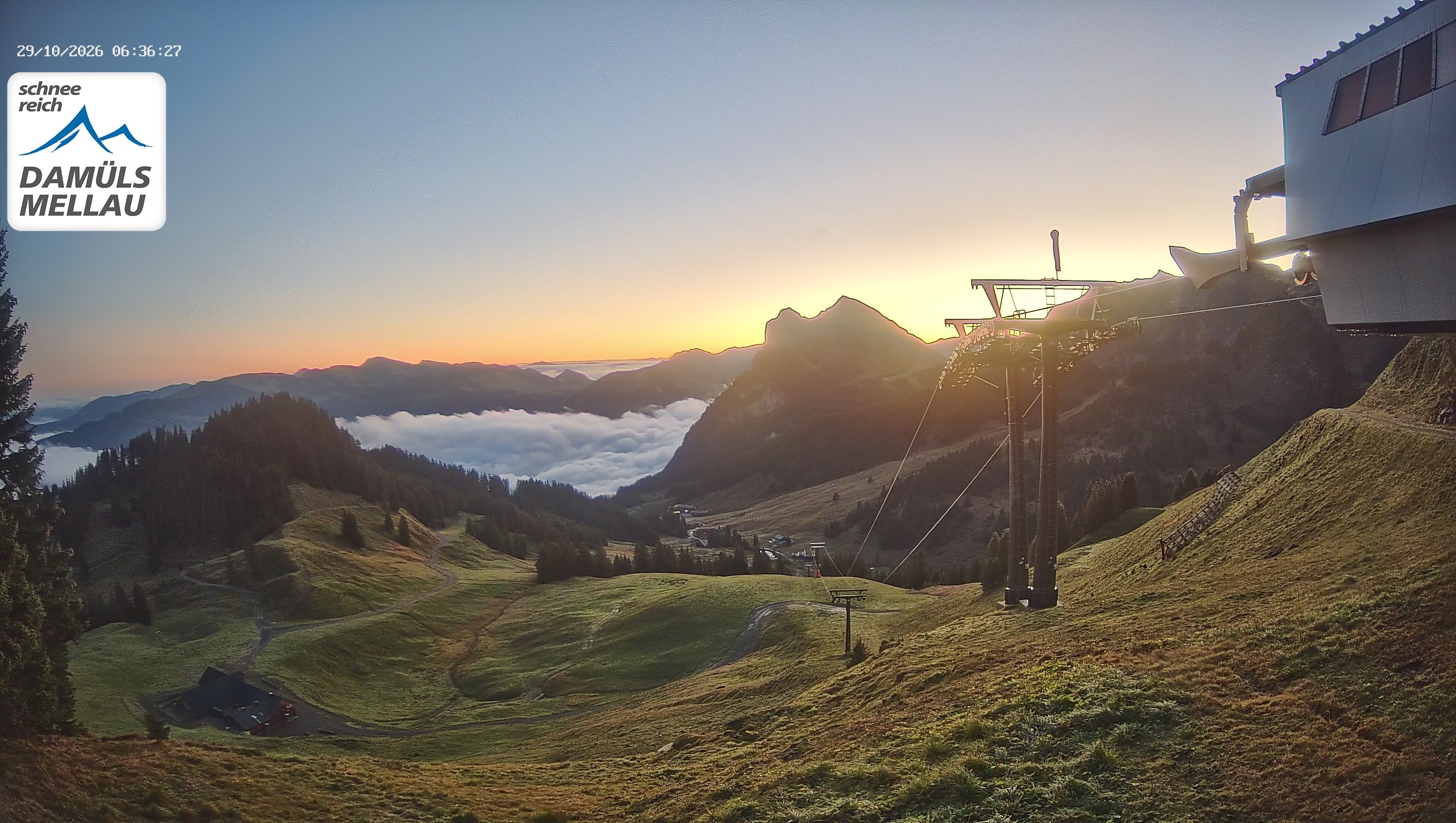 Archiv Foto Webcam Mellau im Bregenzerwald