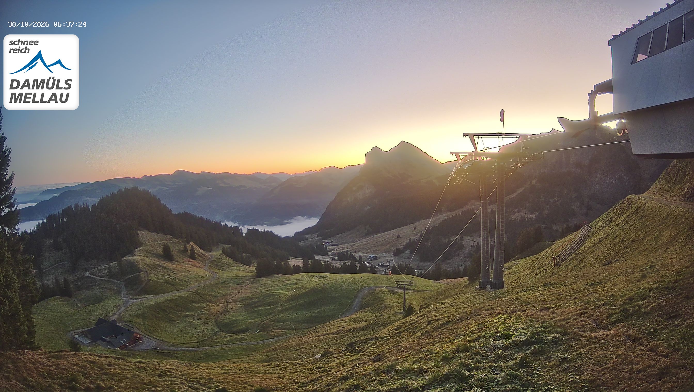 Archiv Foto Webcam Mellau im Bregenzerwald