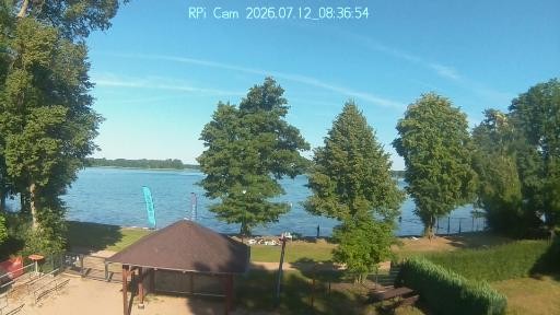Archived image Webcam Wandlitz Surf Center