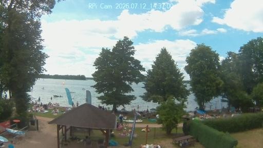 Archived image Webcam Wandlitz Surf Center