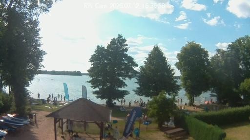 Archived image Webcam Wandlitz Surf Center