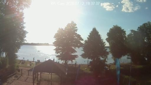 Archived image Webcam Wandlitz Surf Center
