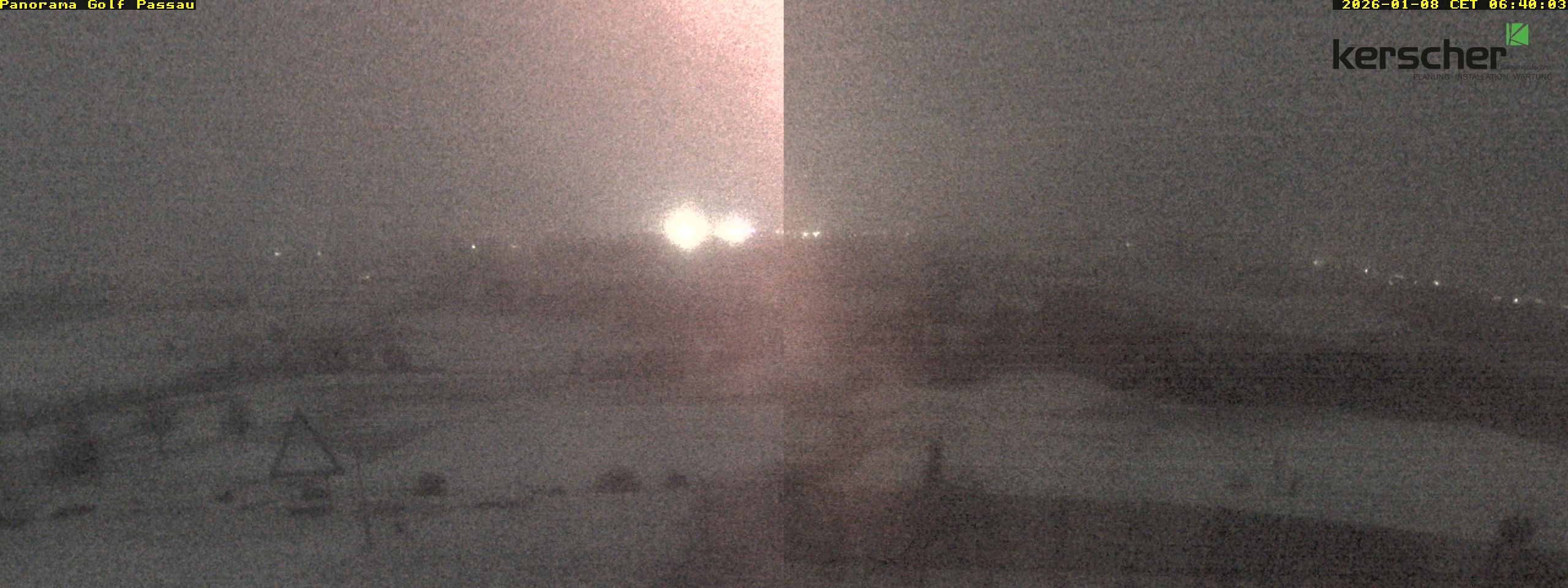 Archived image Webcam Panorama Golf Passau in Fürstenzell