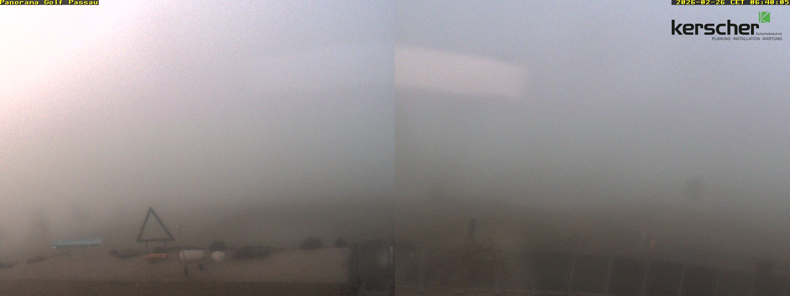 Archived image Webcam Panorama Golf Passau in Fürstenzell