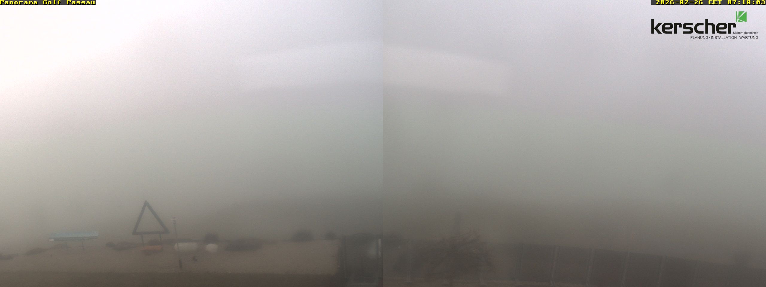 Archived image Webcam Panorama Golf Passau in Fürstenzell