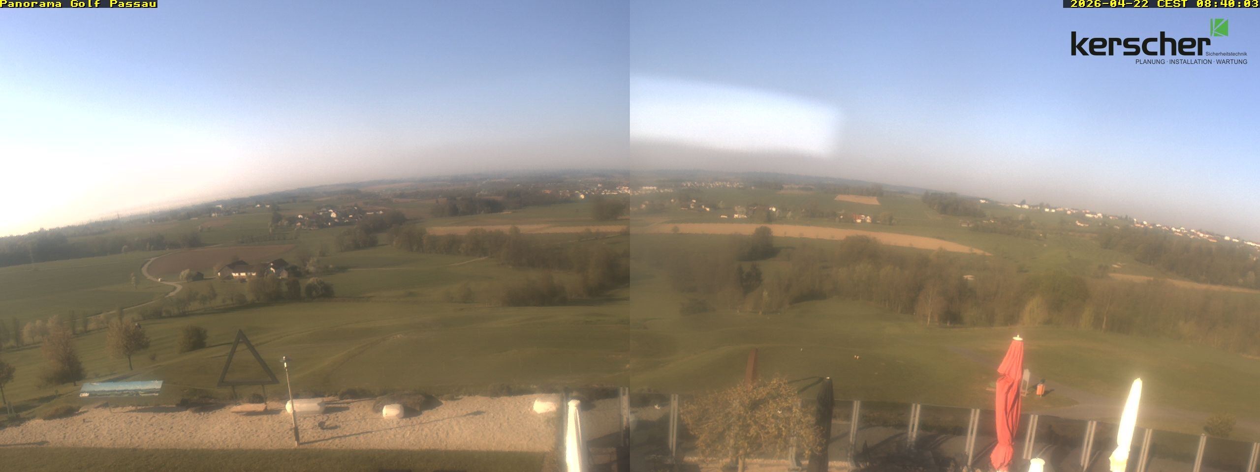 Archiv Foto Webcam Panorama Golf Passau in Fürstenzell