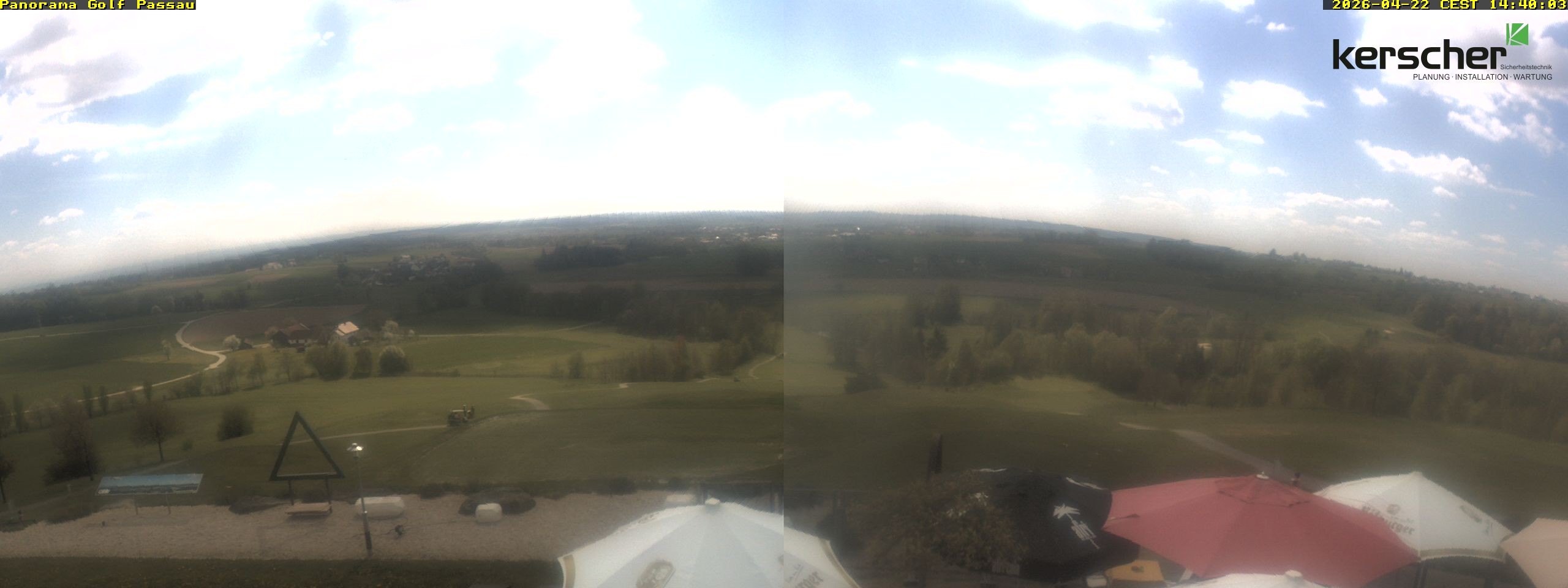 Archiv Foto Webcam Panorama Golf Passau in Fürstenzell