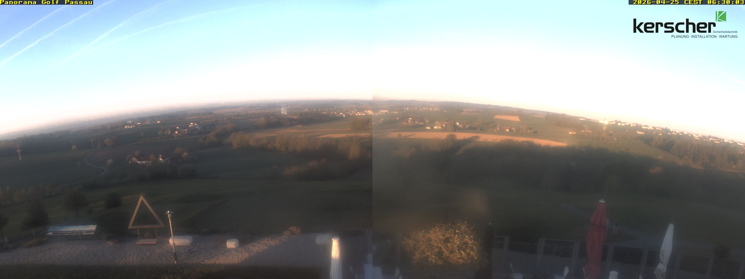 Archiv Foto Webcam Panorama Golf Passau in Fürstenzell