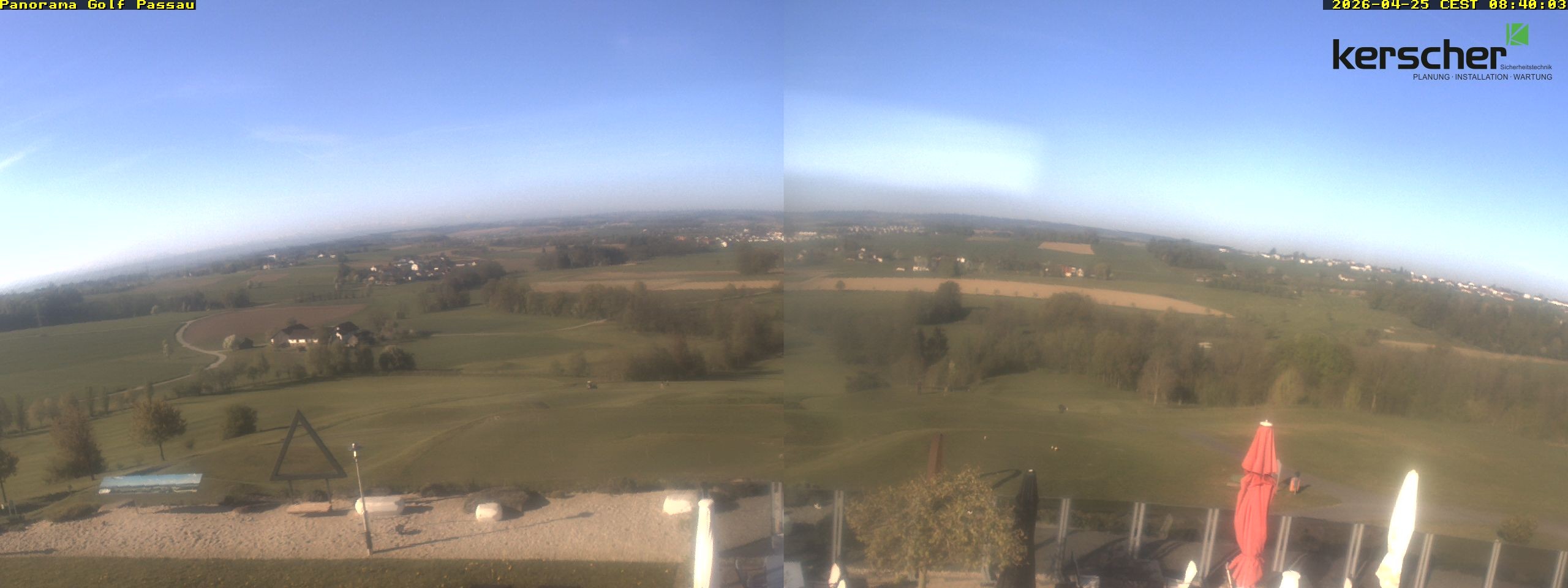 Archiv Foto Webcam Panorama Golf Passau in Fürstenzell