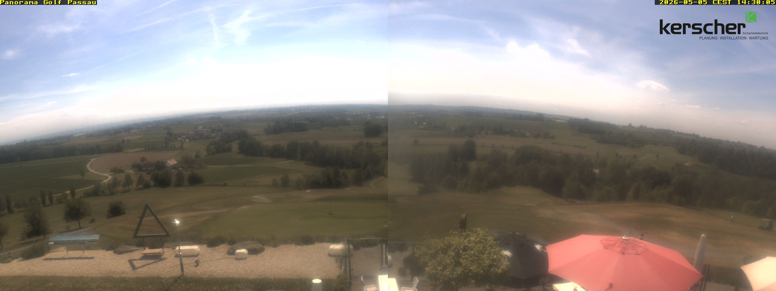 Archiv Foto Webcam Panorama Golf Passau in Fürstenzell