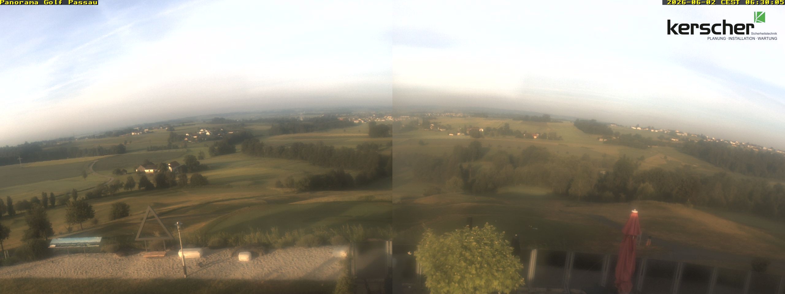 Archiv Foto Webcam Panorama Golf Passau in Fürstenzell
