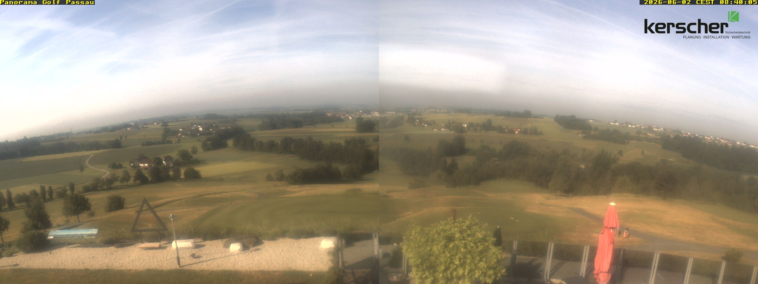 Archiv Foto Webcam Panorama Golf Passau in Fürstenzell