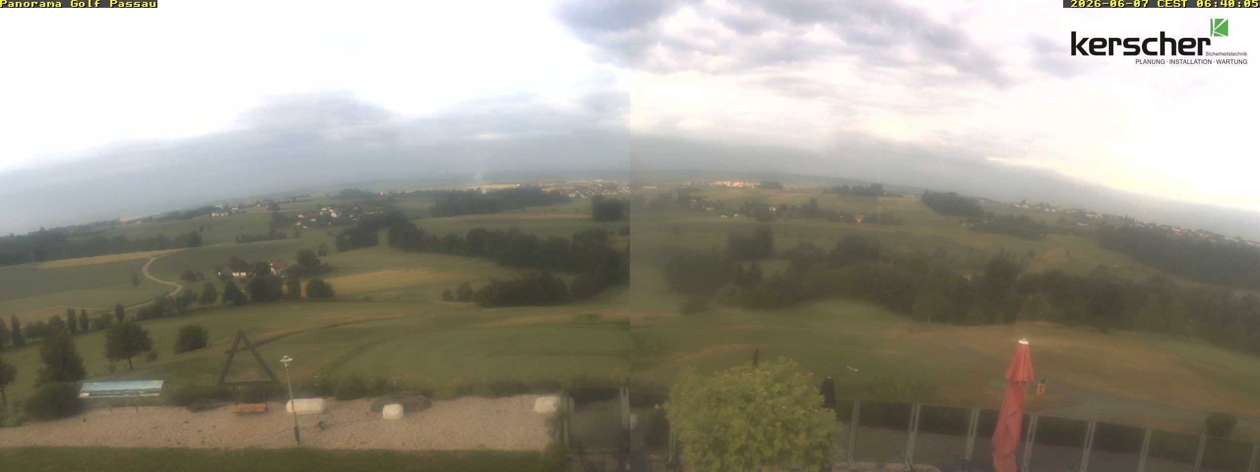 Archiv Foto Webcam Panorama Golf Passau in Fürstenzell